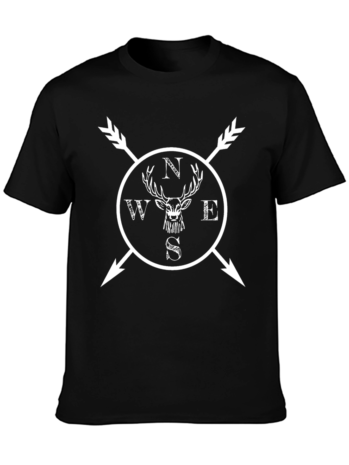 Deer Compass Arrow T-Shirt