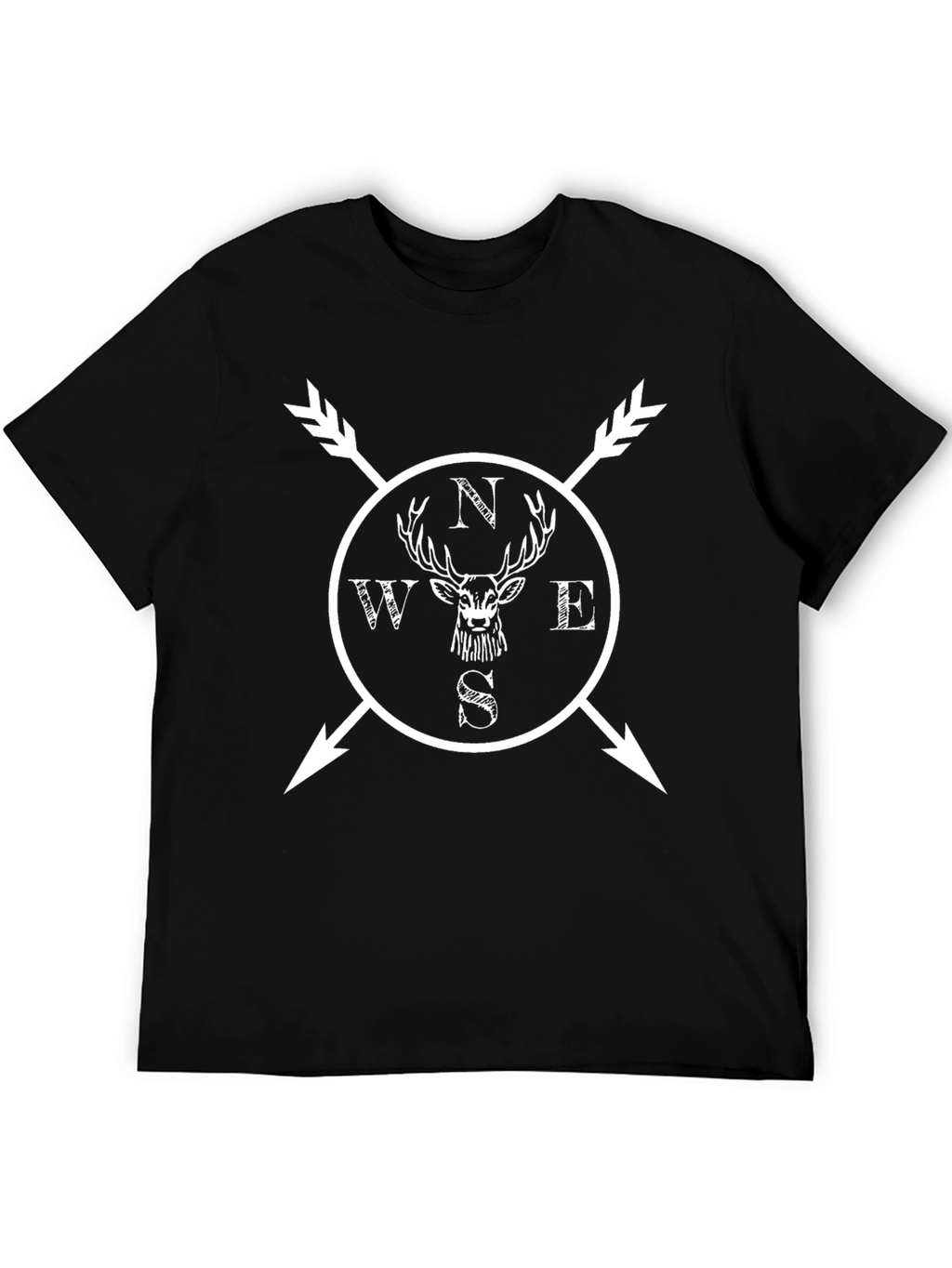 Deer Compass Arrow T-Shirt