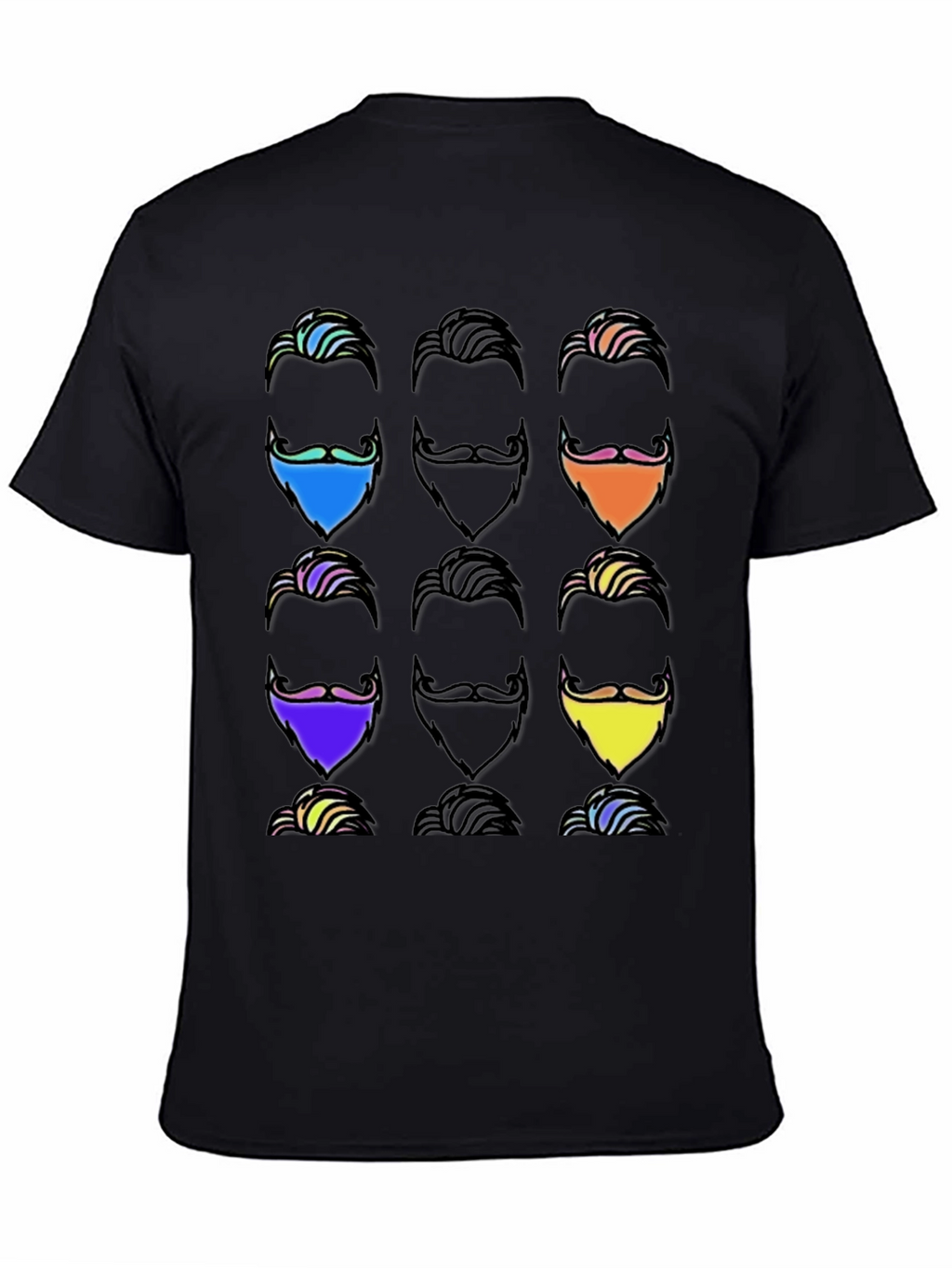 Cool Beard T-Shirt - Funky Hipster Style