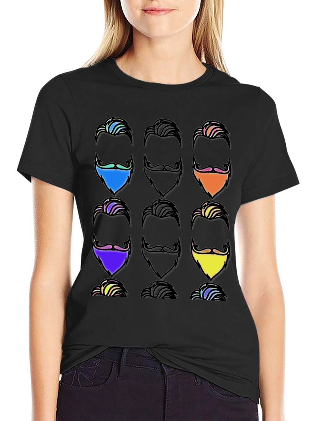 Cool Beard T-Shirt - Funky Hipster Style