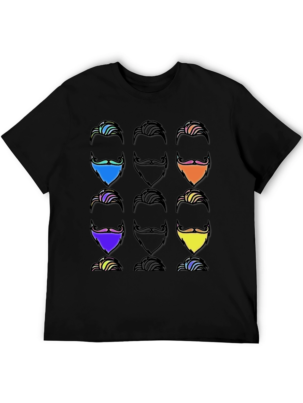 Cool Beard T-Shirt - Funky Hipster Style