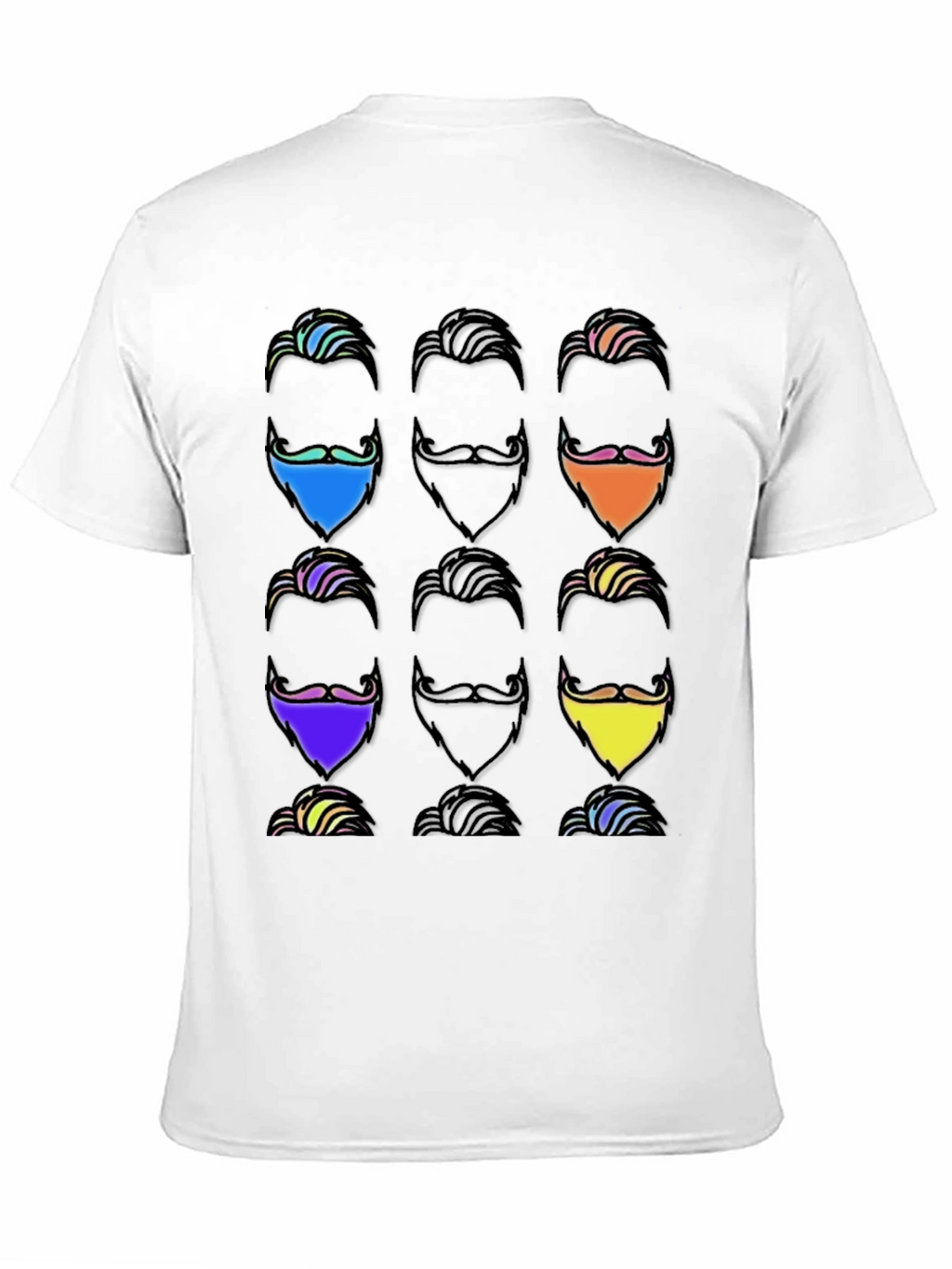 Cool Beard T-Shirt - Funky Hipster Style