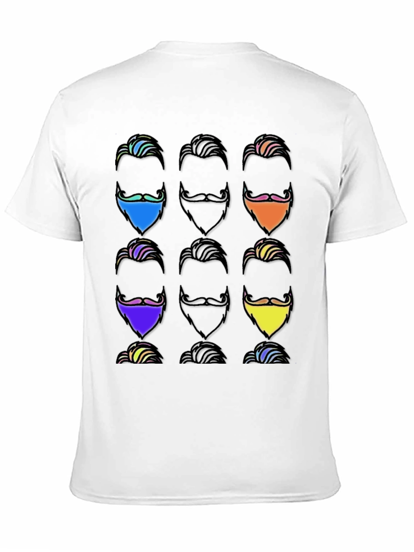 Cool Beard T-Shirt - Funky Hipster Style