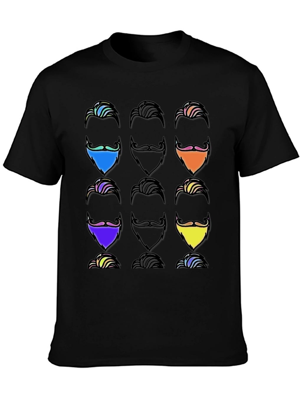 Cool Beard T-Shirt - Funky Hipster Style