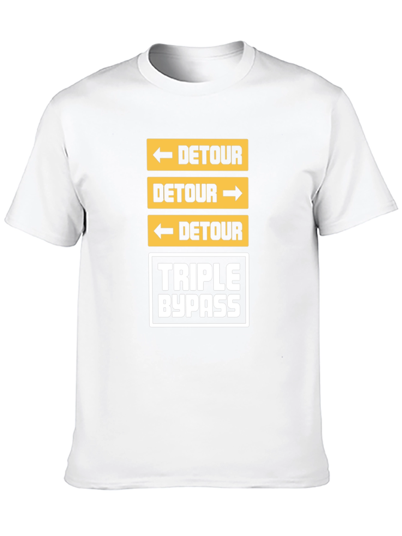 Detour & Triple Bypass Graphic T-Shirt - Black