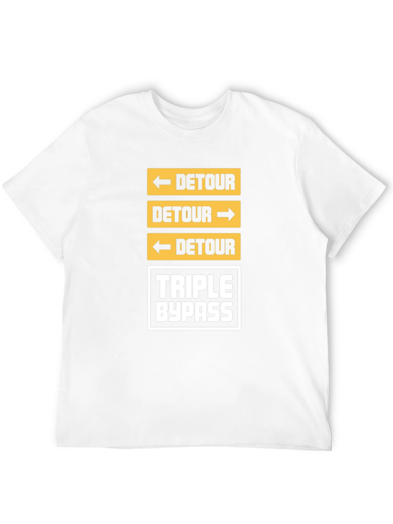 Detour & Triple Bypass Graphic T-Shirt - Black