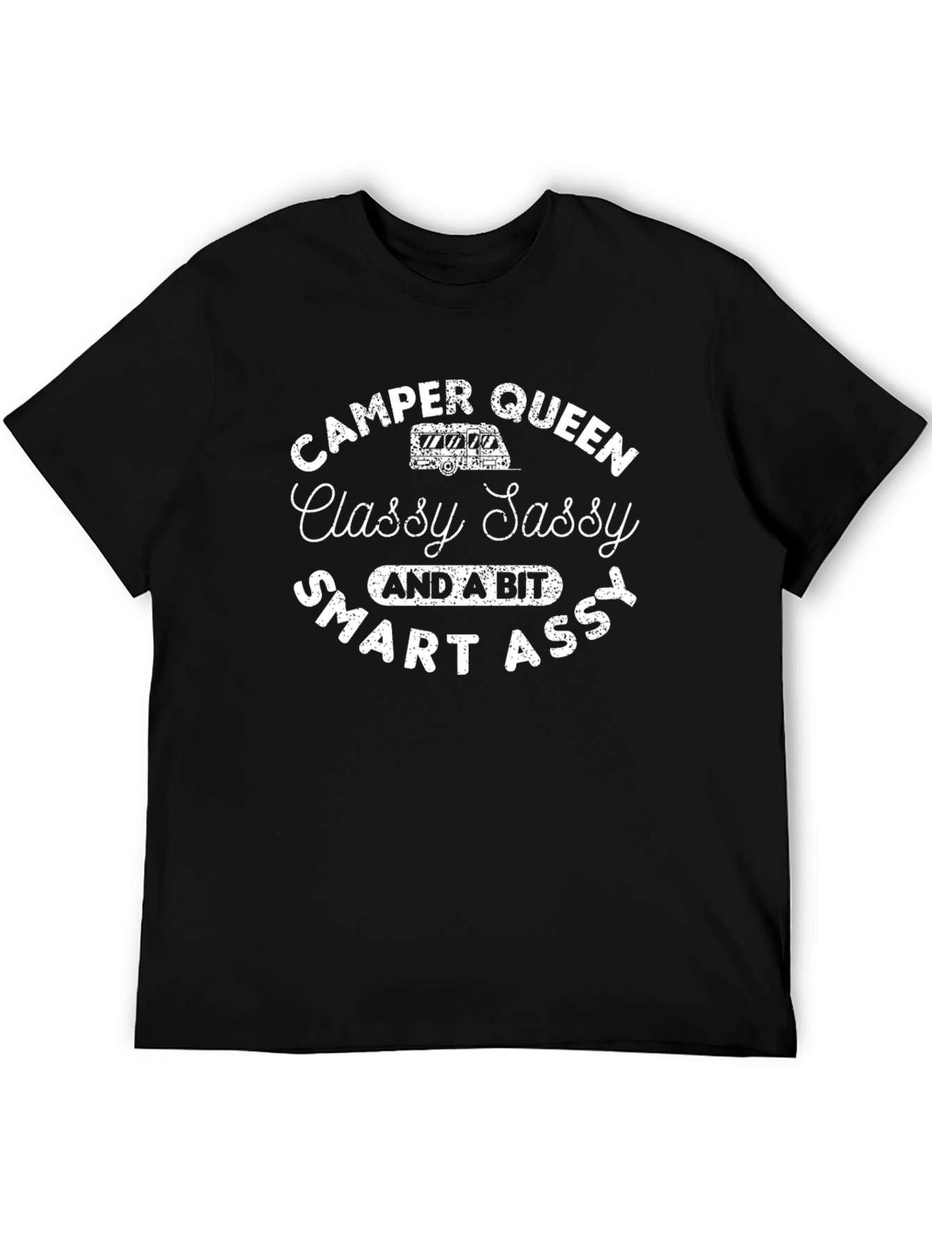 Camper Queen T-Shirt - Classy Sassy and a Bit Smart Assy