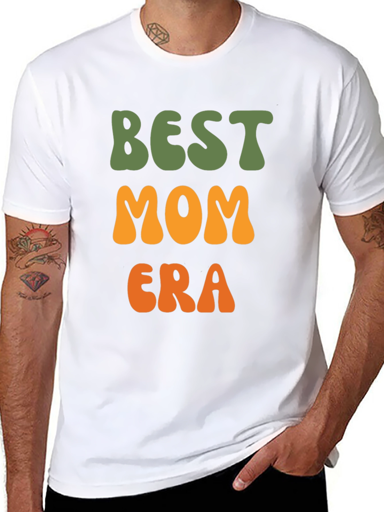 Best Mom Era Graphic Tee - Retro Mothers Day T-Shirt