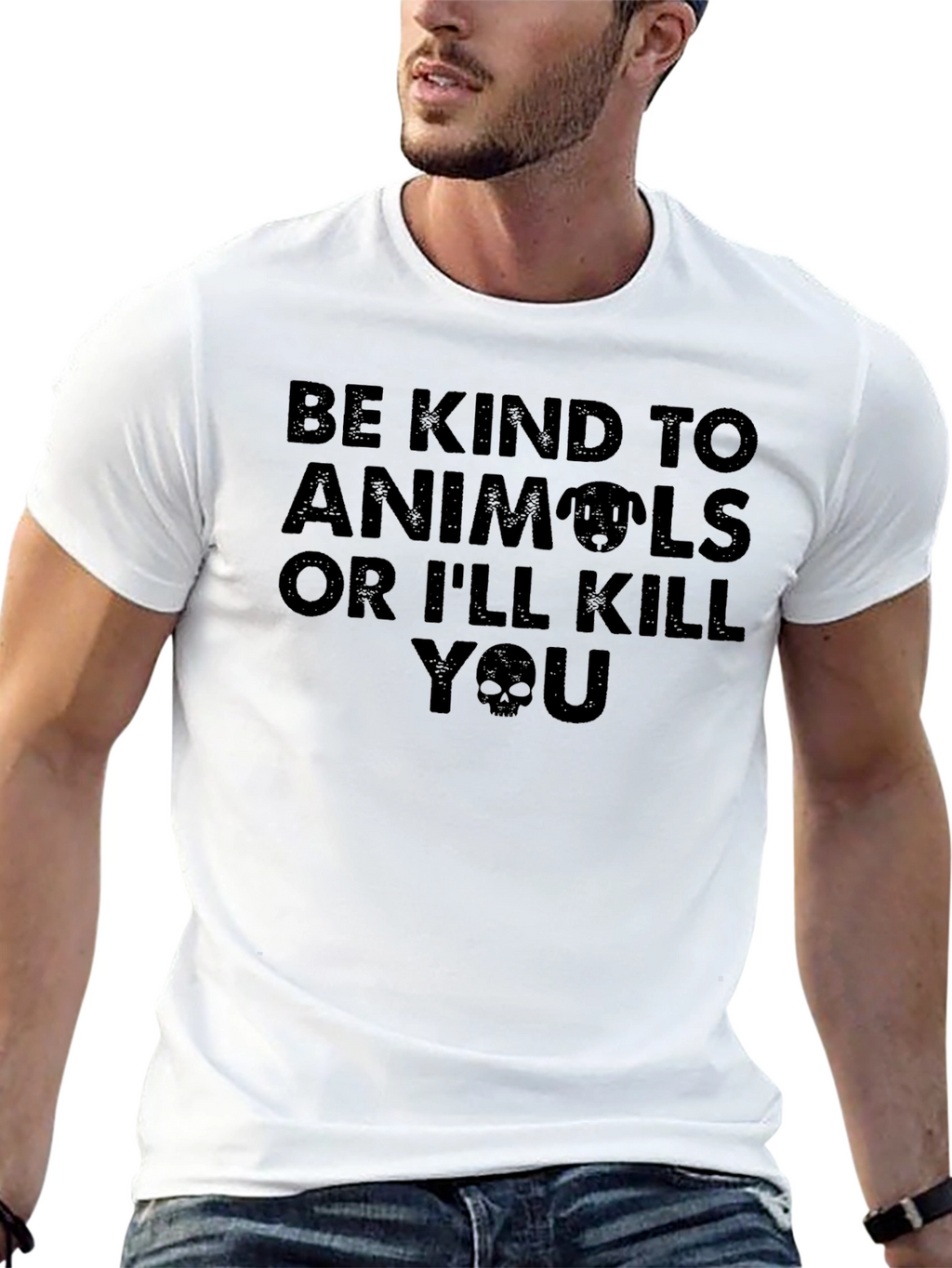 Be Kind to Animals Graphic Tee