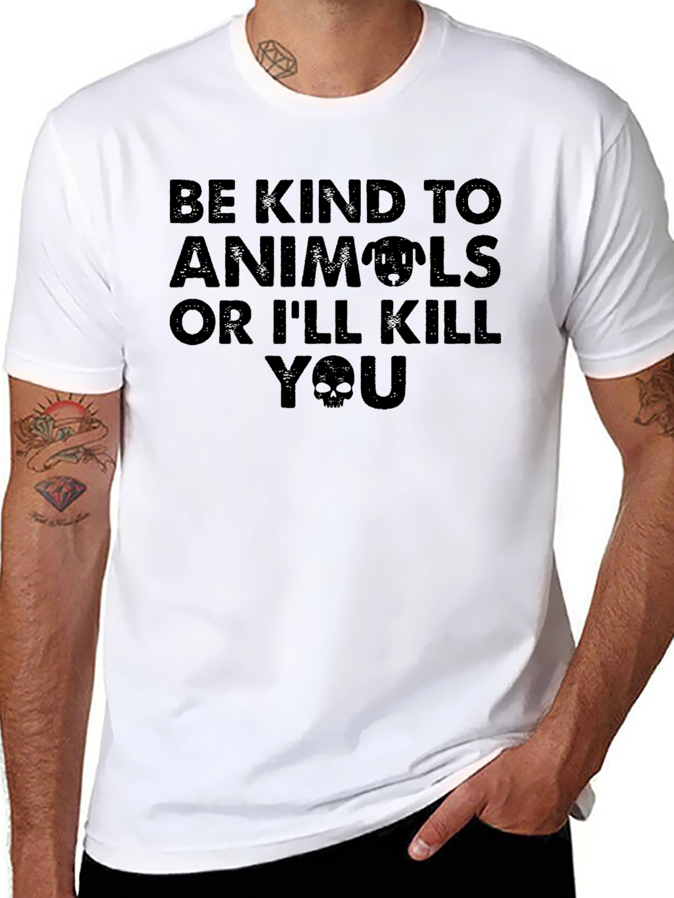 Be Kind to Animals Graphic Tee
