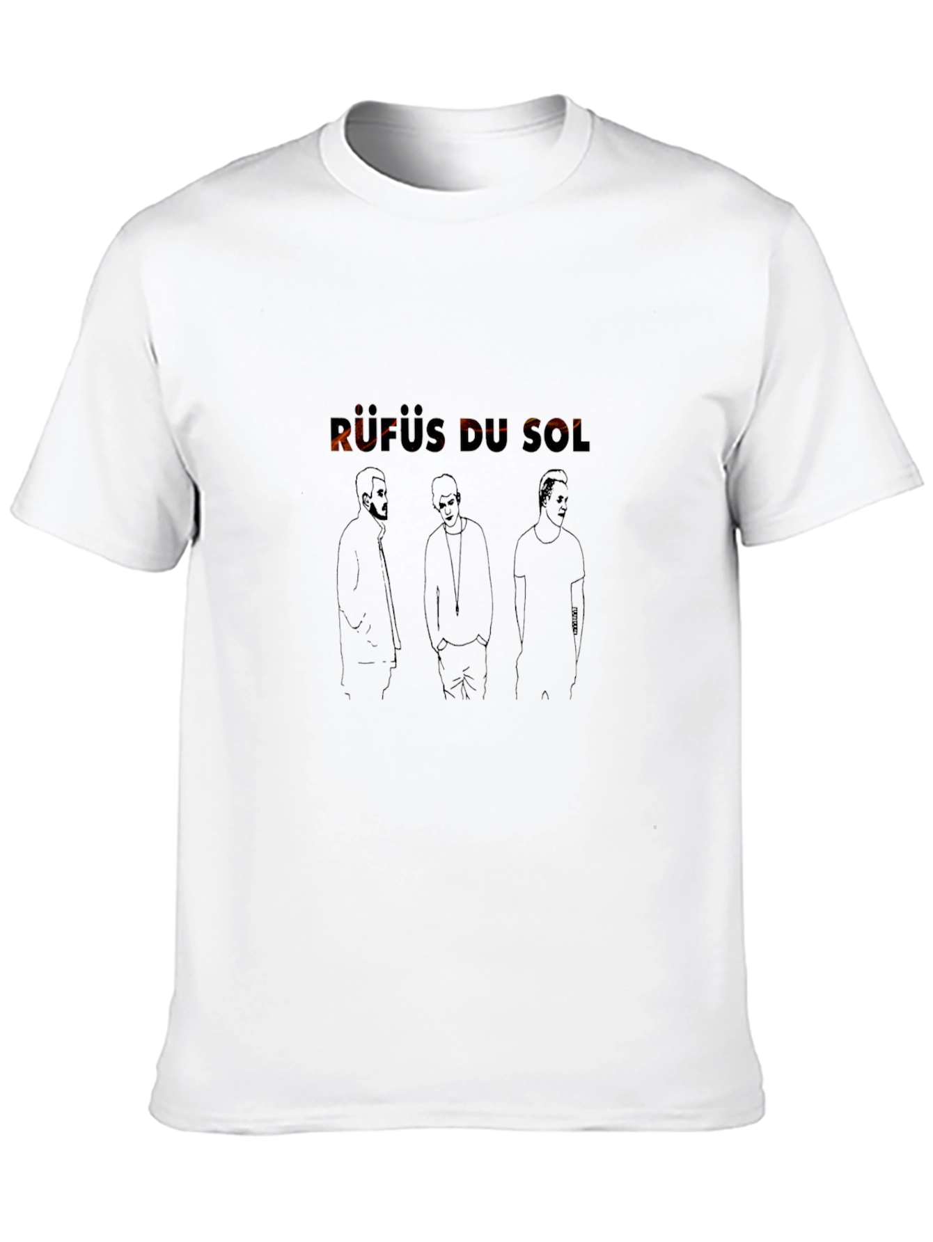 Black Fúúüs DU SOL Graphic Tee