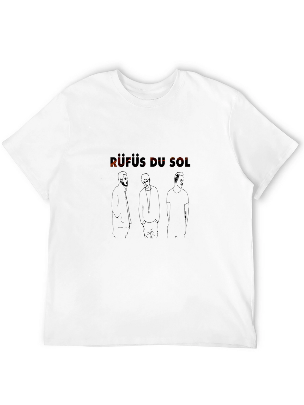 Black Fúúüs DU SOL Graphic Tee