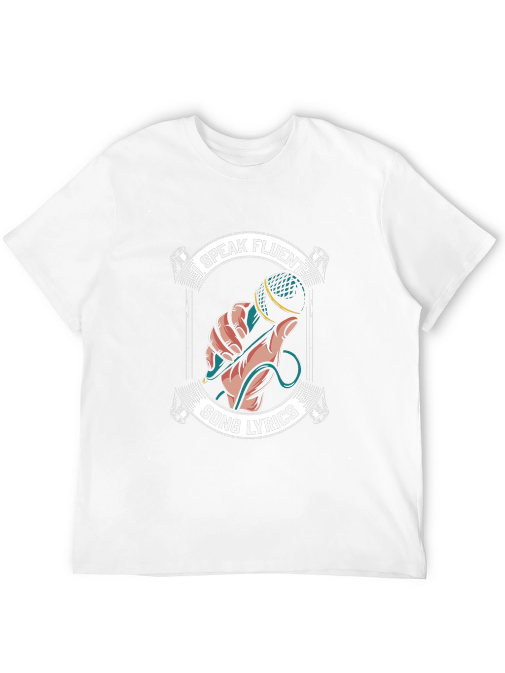 I Speak Fluent Song Lyrics Graphic Tee