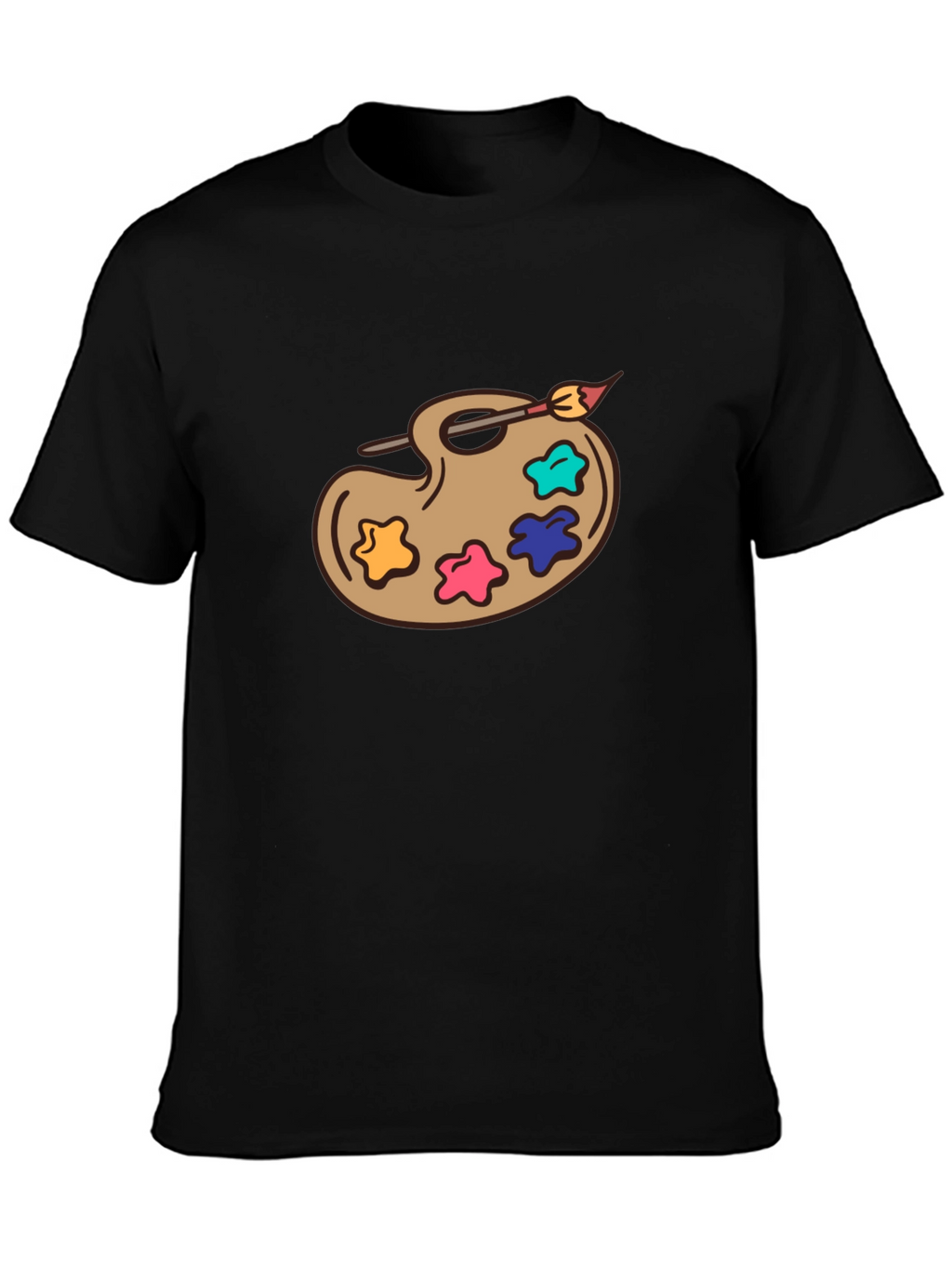 Artist Palette T-Shirt: Express Your Creativity!