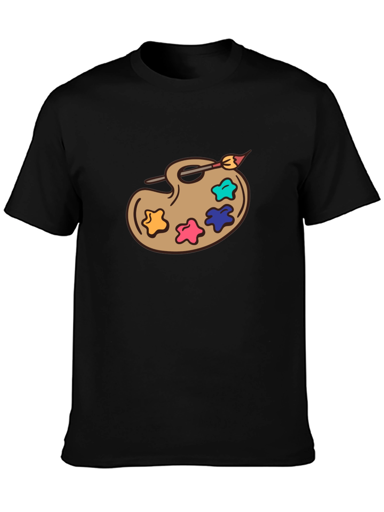 Artist Palette T-Shirt: Express Your Creativity!
