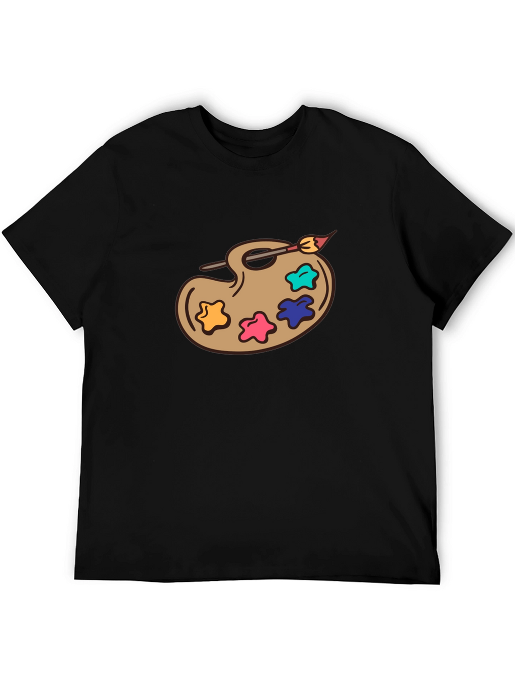 Artist Palette T-Shirt: Express Your Creativity!