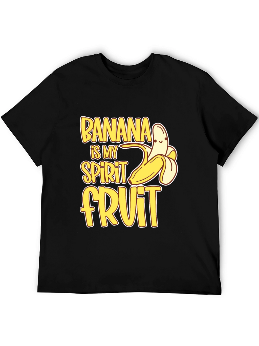 Banana Spirit Fruit T-Shirt Funny Graphic Tee
