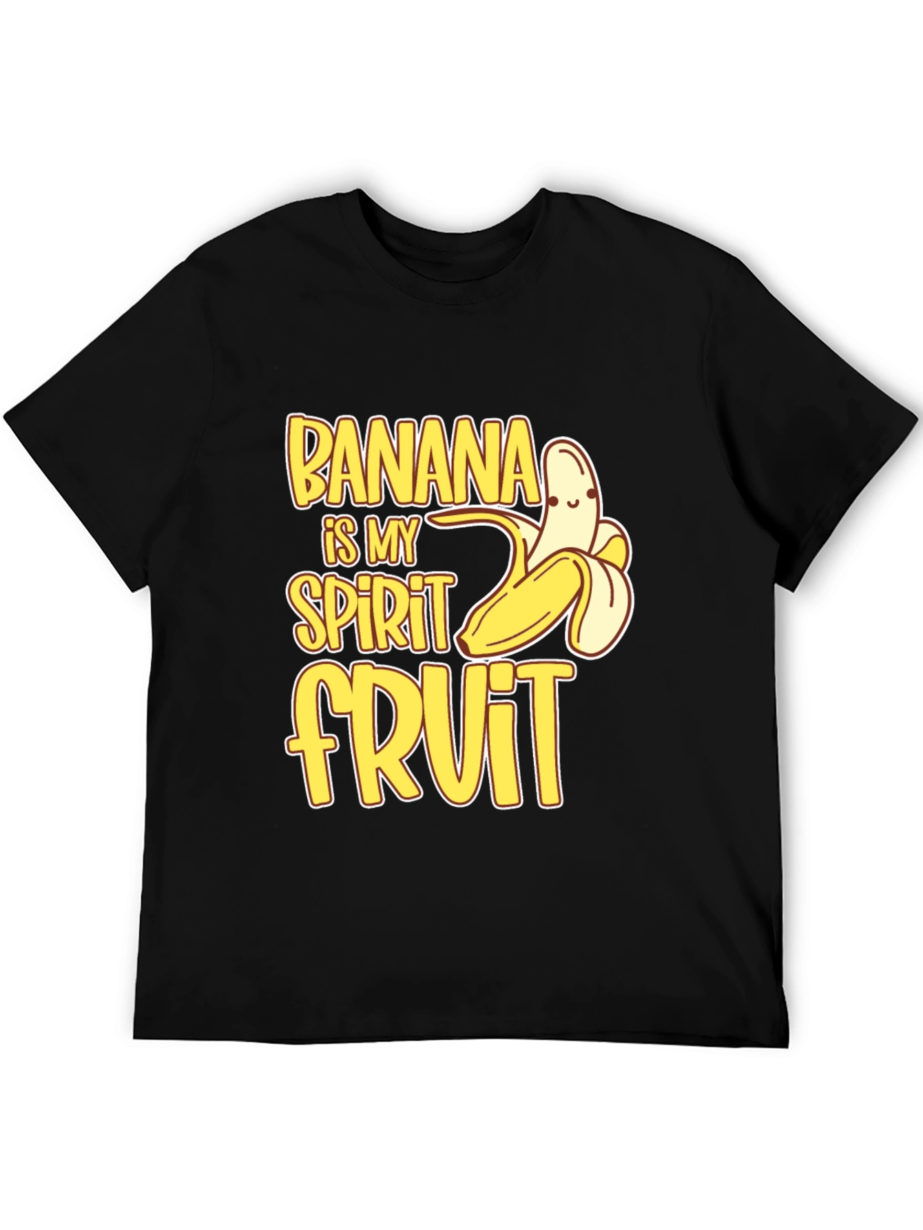 Banana Spirit Fruit T-Shirt Funny Graphic Tee