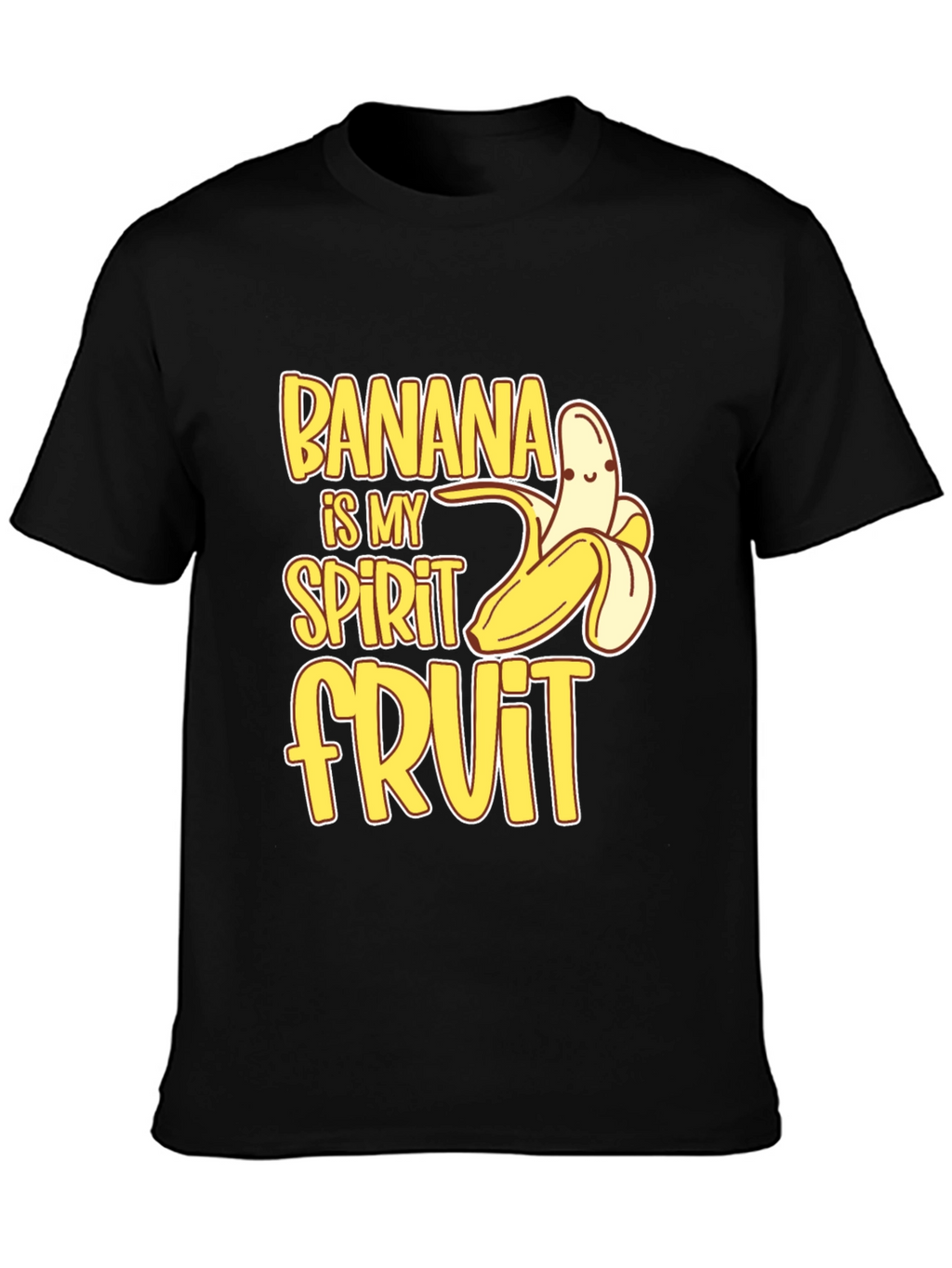 Banana Spirit Fruit T-Shirt Funny Graphic Tee