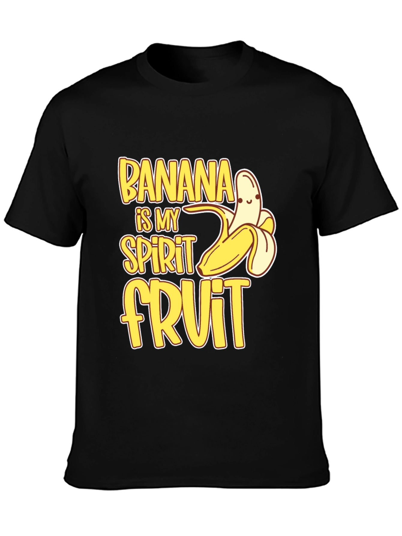 Banana Spirit Fruit T-Shirt Funny Graphic Tee