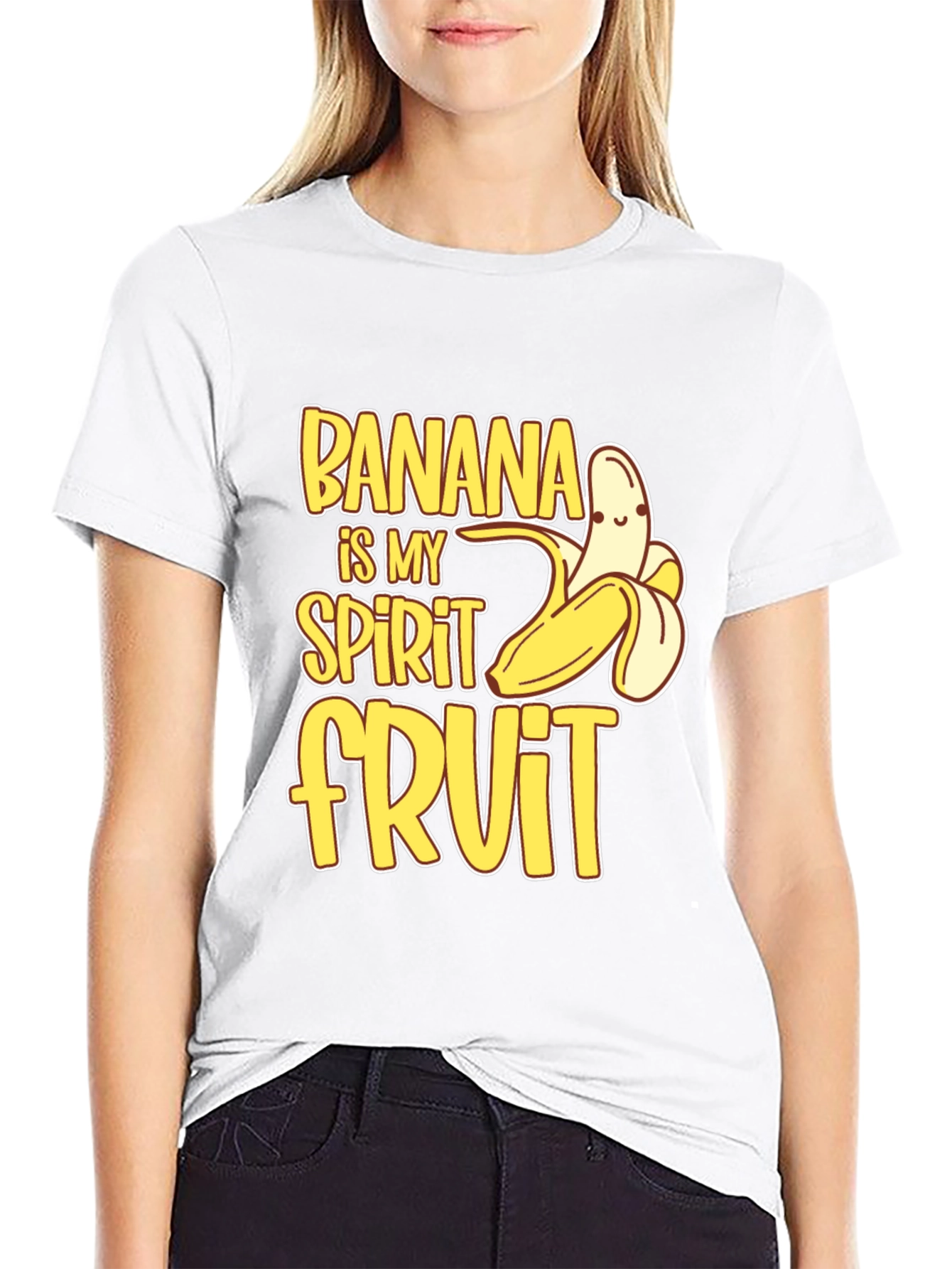 Banana Spirit Fruit T-Shirt Funny Graphic Tee