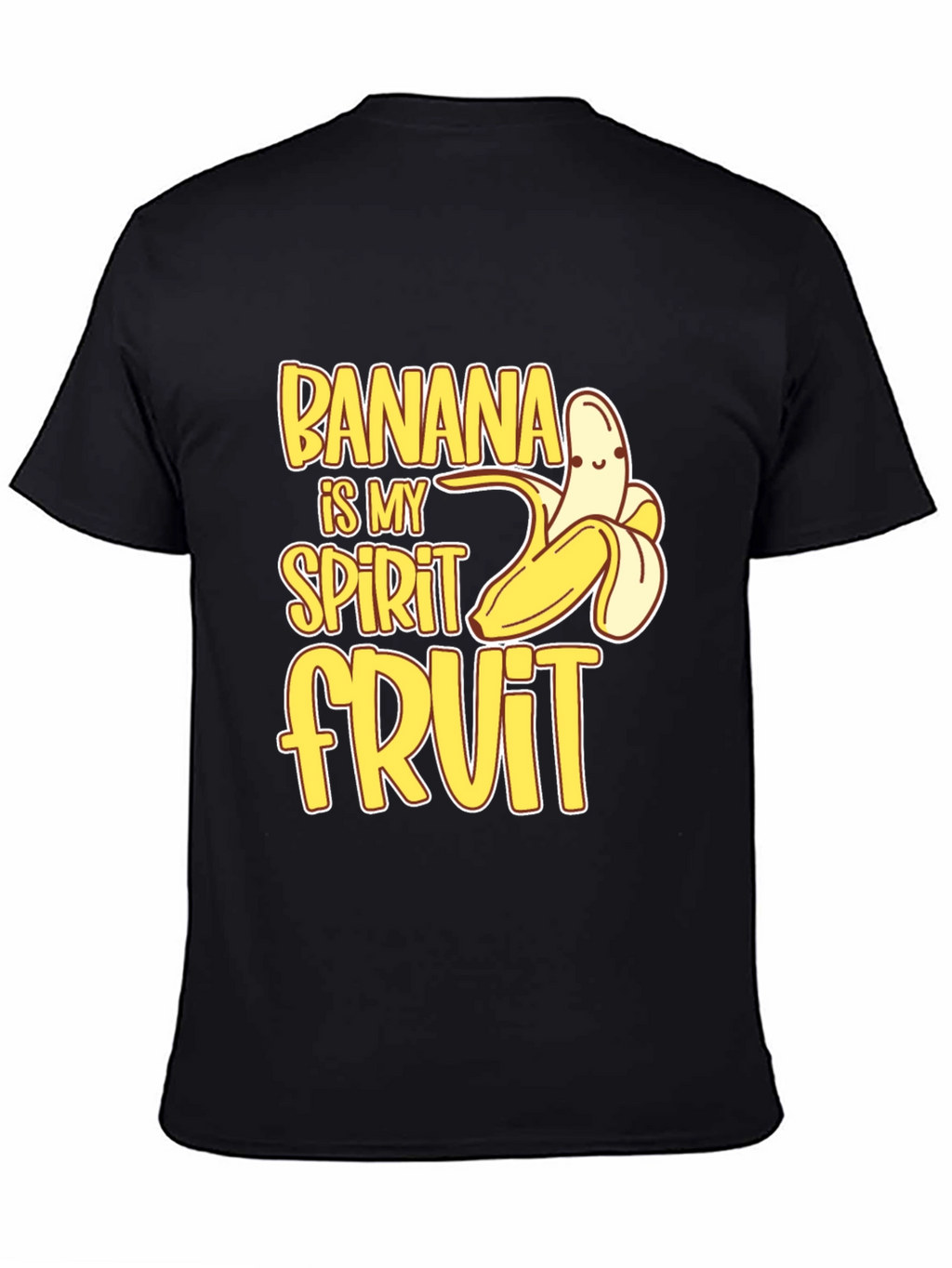 Banana Spirit Fruit T-Shirt Funny Graphic Tee