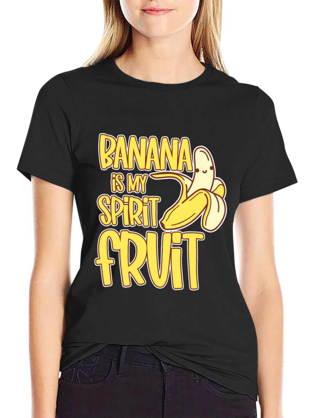 Banana Spirit Fruit T-Shirt Funny Graphic Tee
