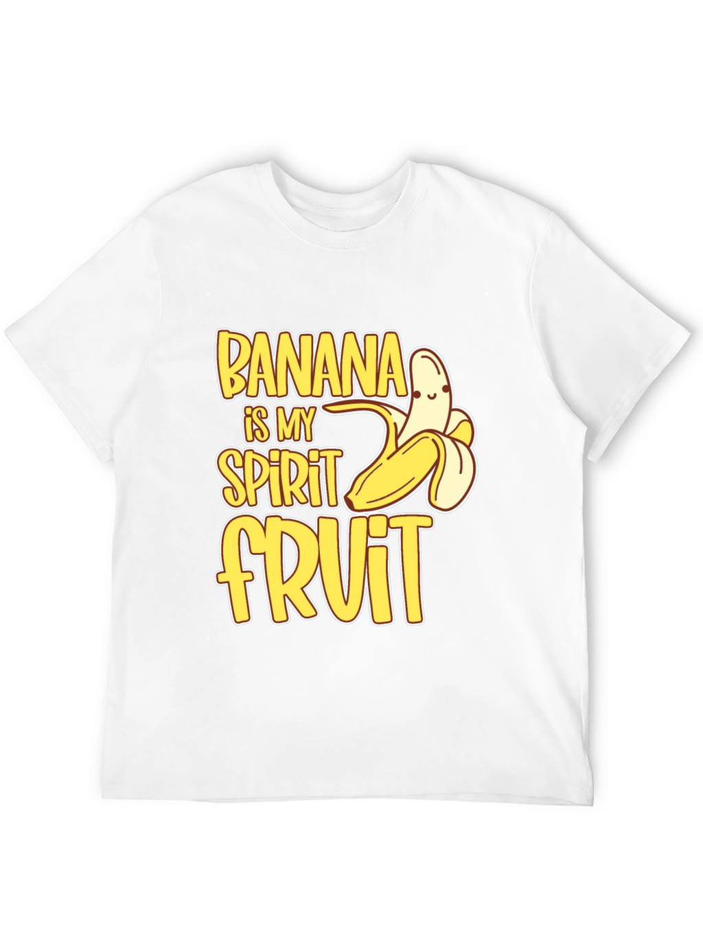 Banana Spirit Fruit T-Shirt Funny Graphic Tee