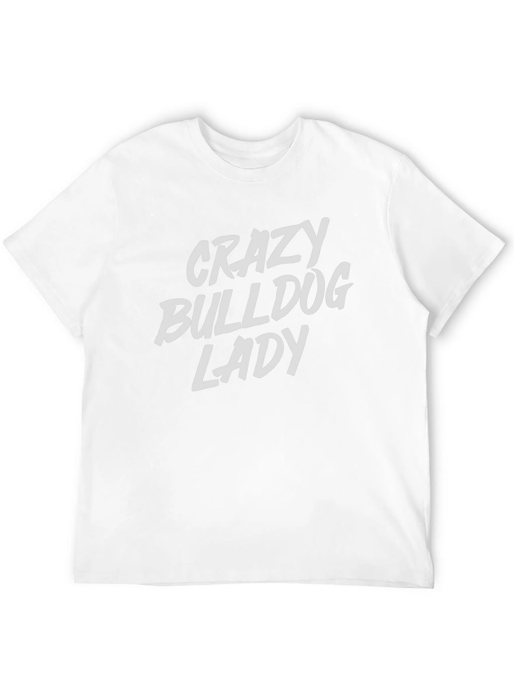 Crazy Bulldog Lady T-Shirt