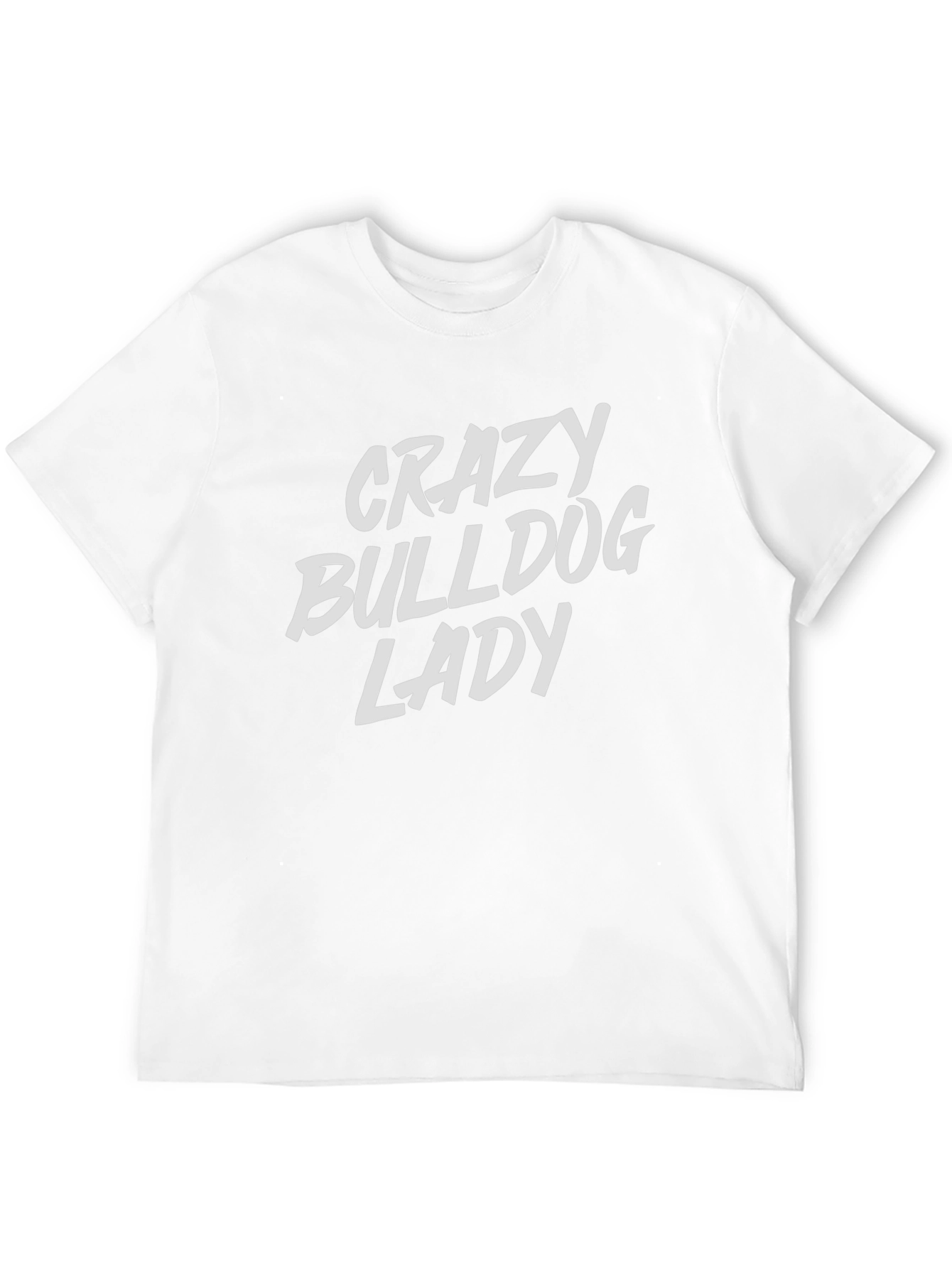 Crazy Bulldog Lady T-Shirt