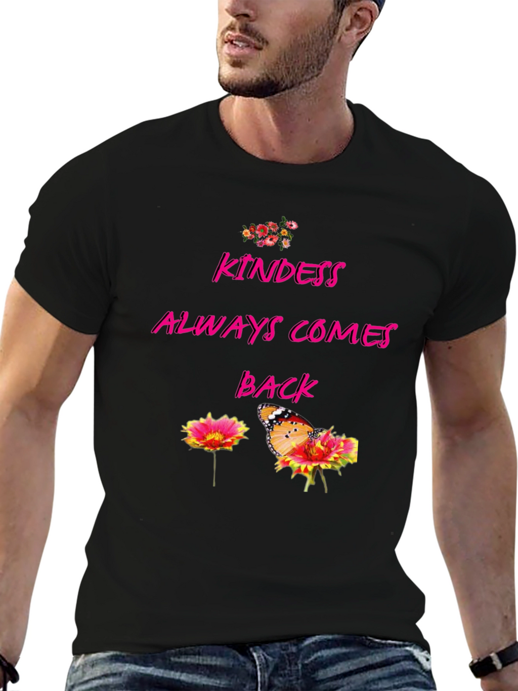 Kindness Always Comes Back Graphic Tee