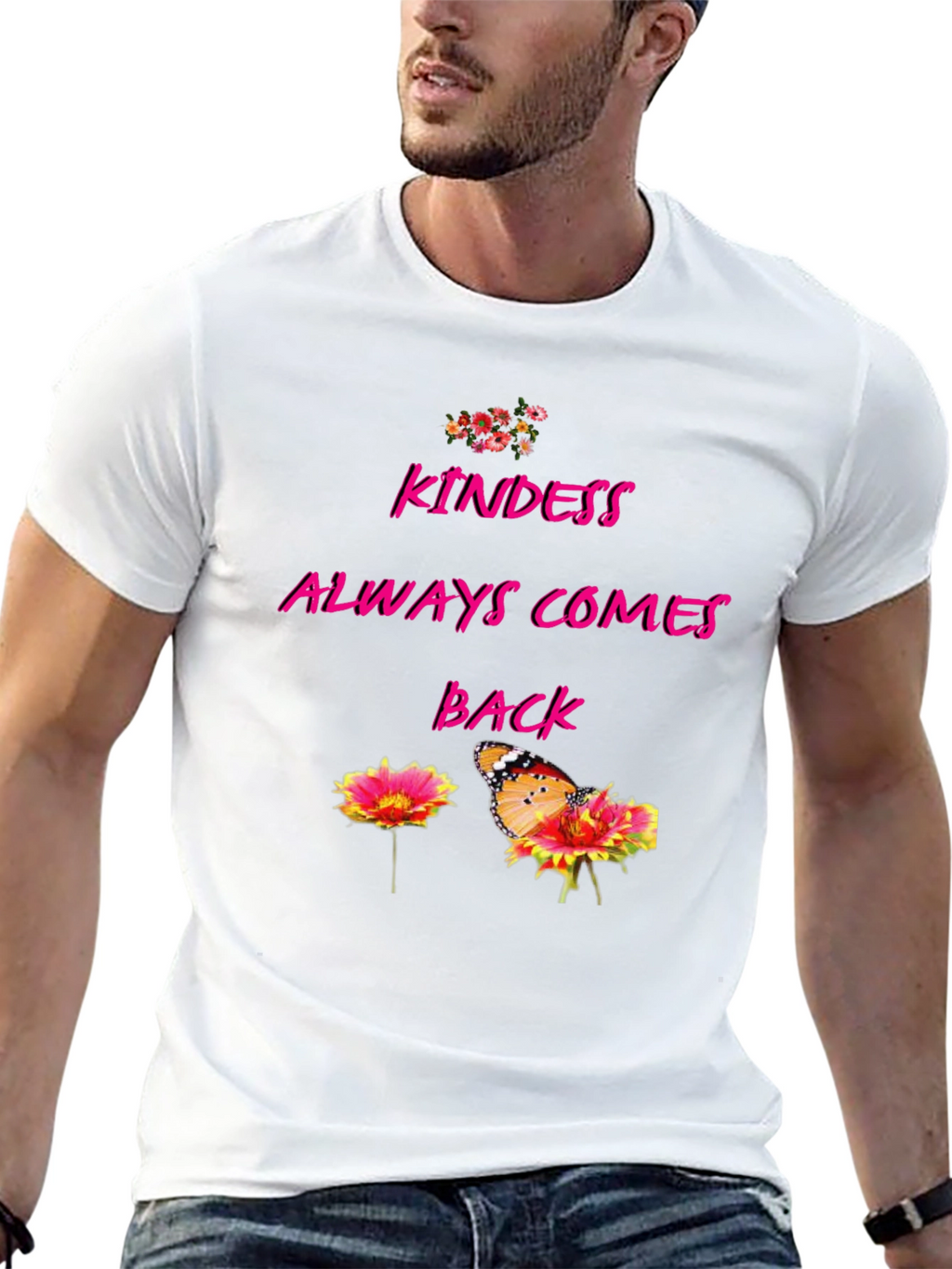 Kindness Always Comes Back Graphic Tee