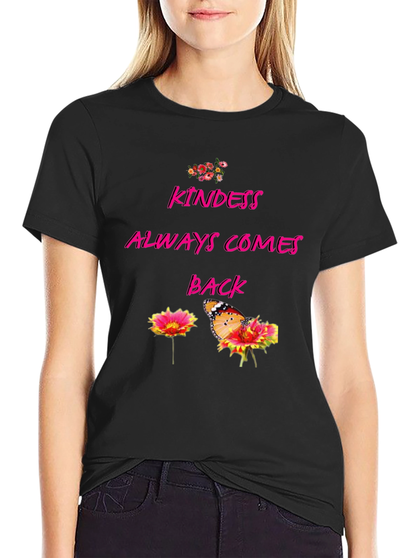 Kindness Always Comes Back Graphic Tee