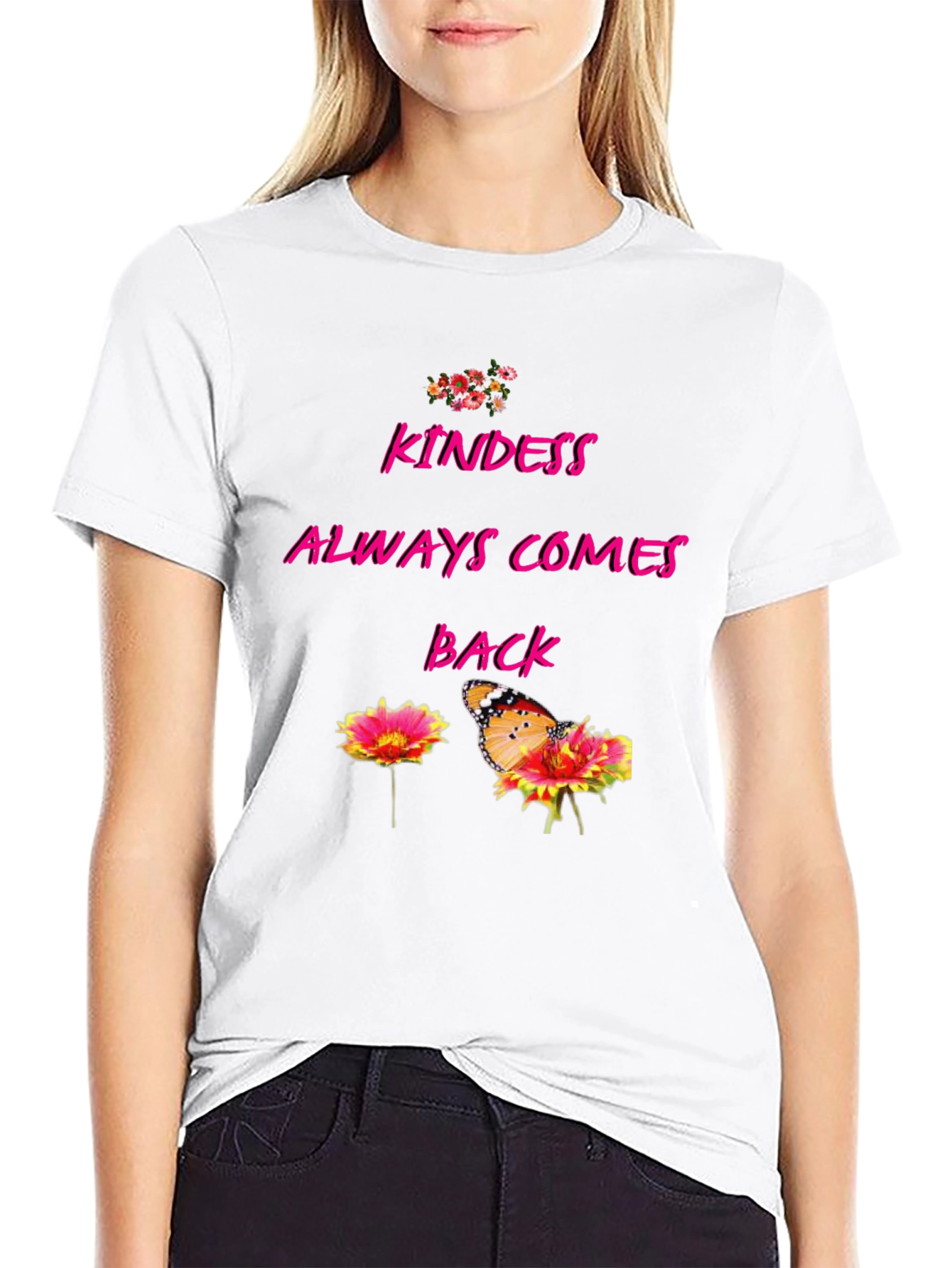 Kindness Always Comes Back Graphic Tee