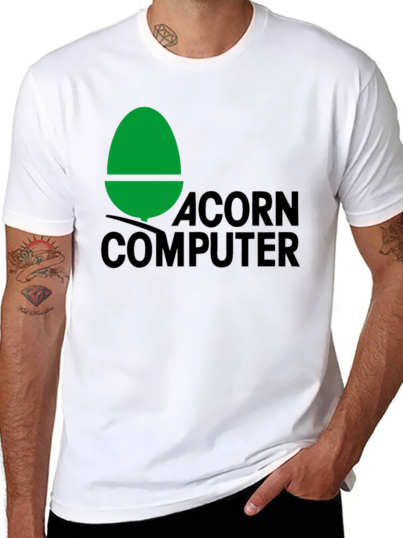 Acorn Computer T-Shirt - Retro Tech Tee