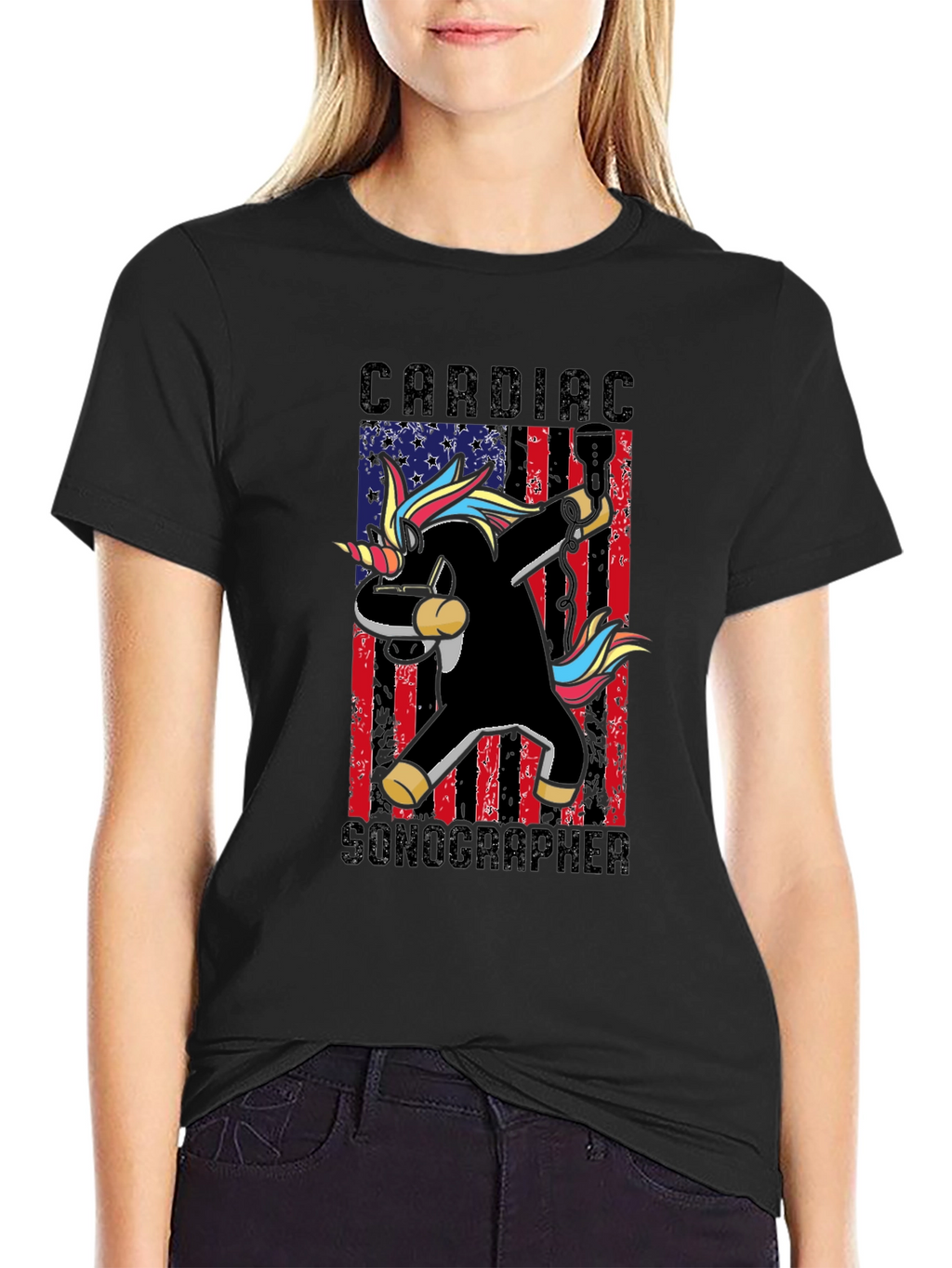 Cardiac Sonographer Unicorn T-Shirt