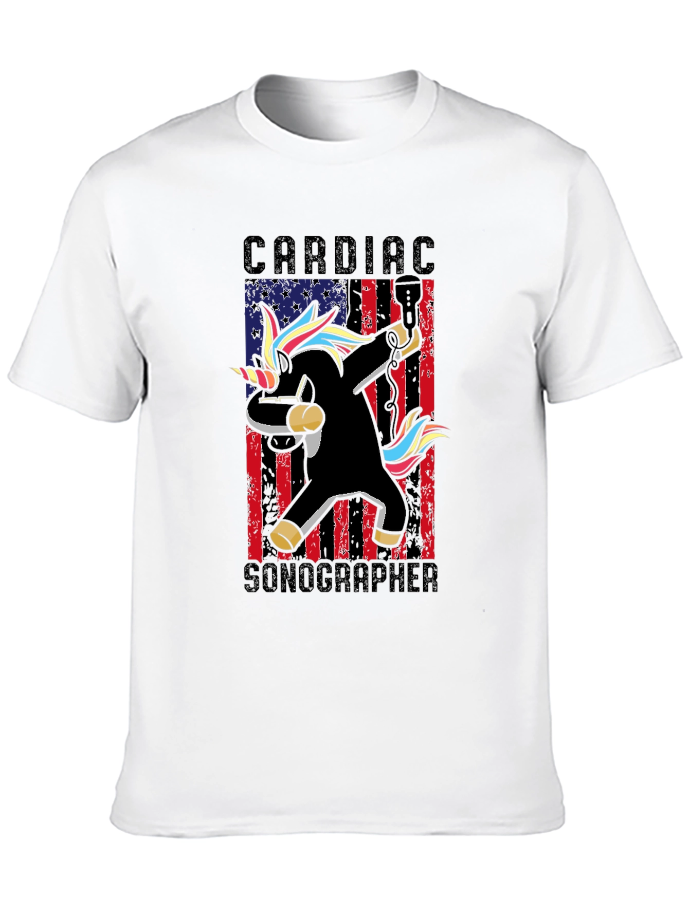 Cardiac Sonographer Unicorn T-Shirt