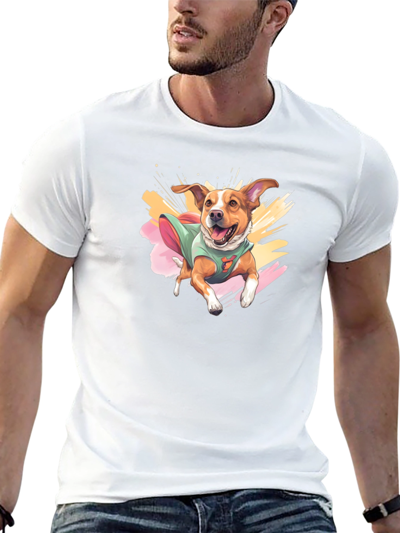 Dog Super Hero T-Shirt