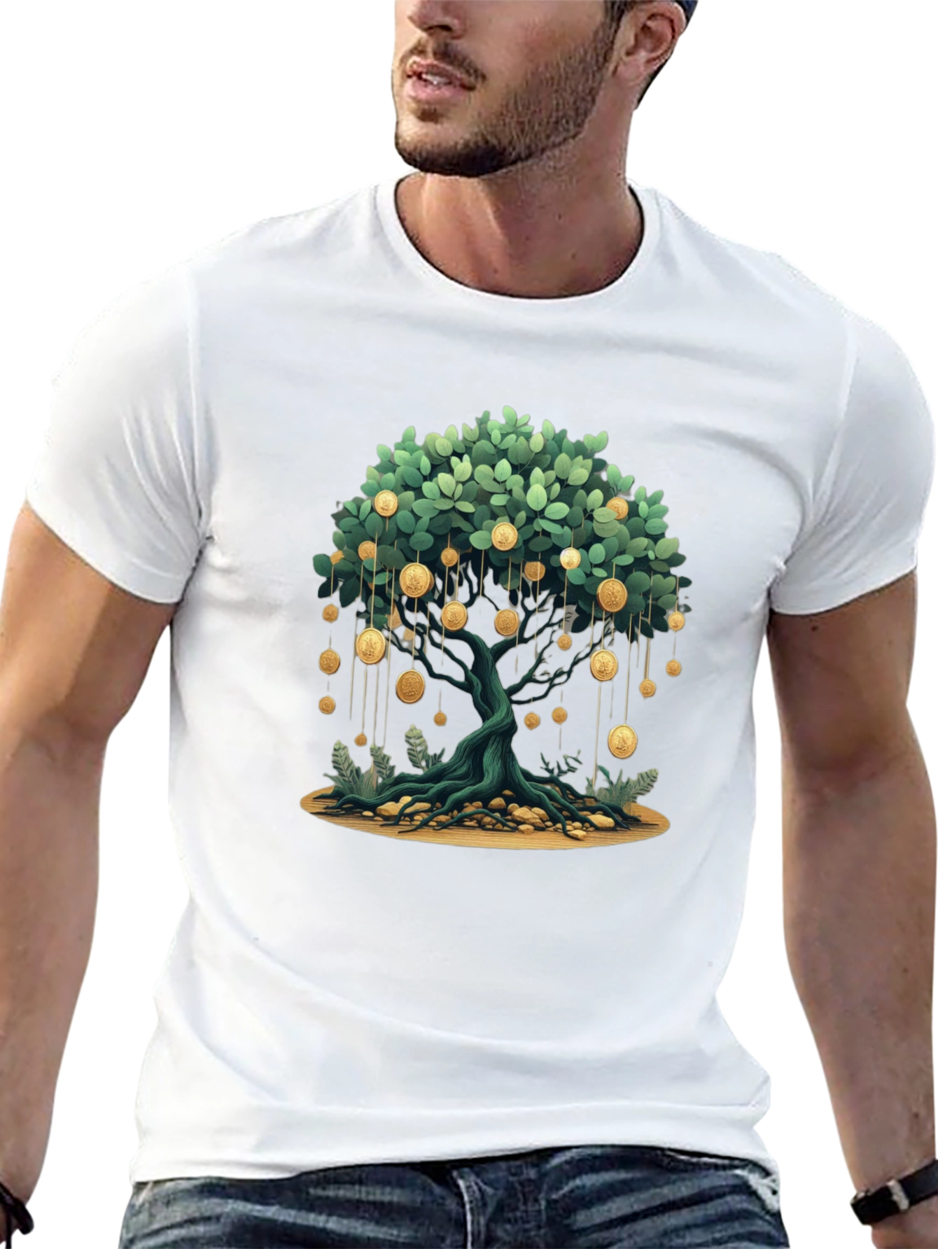 Money Tree Graphic Tee - Wealth & Growth