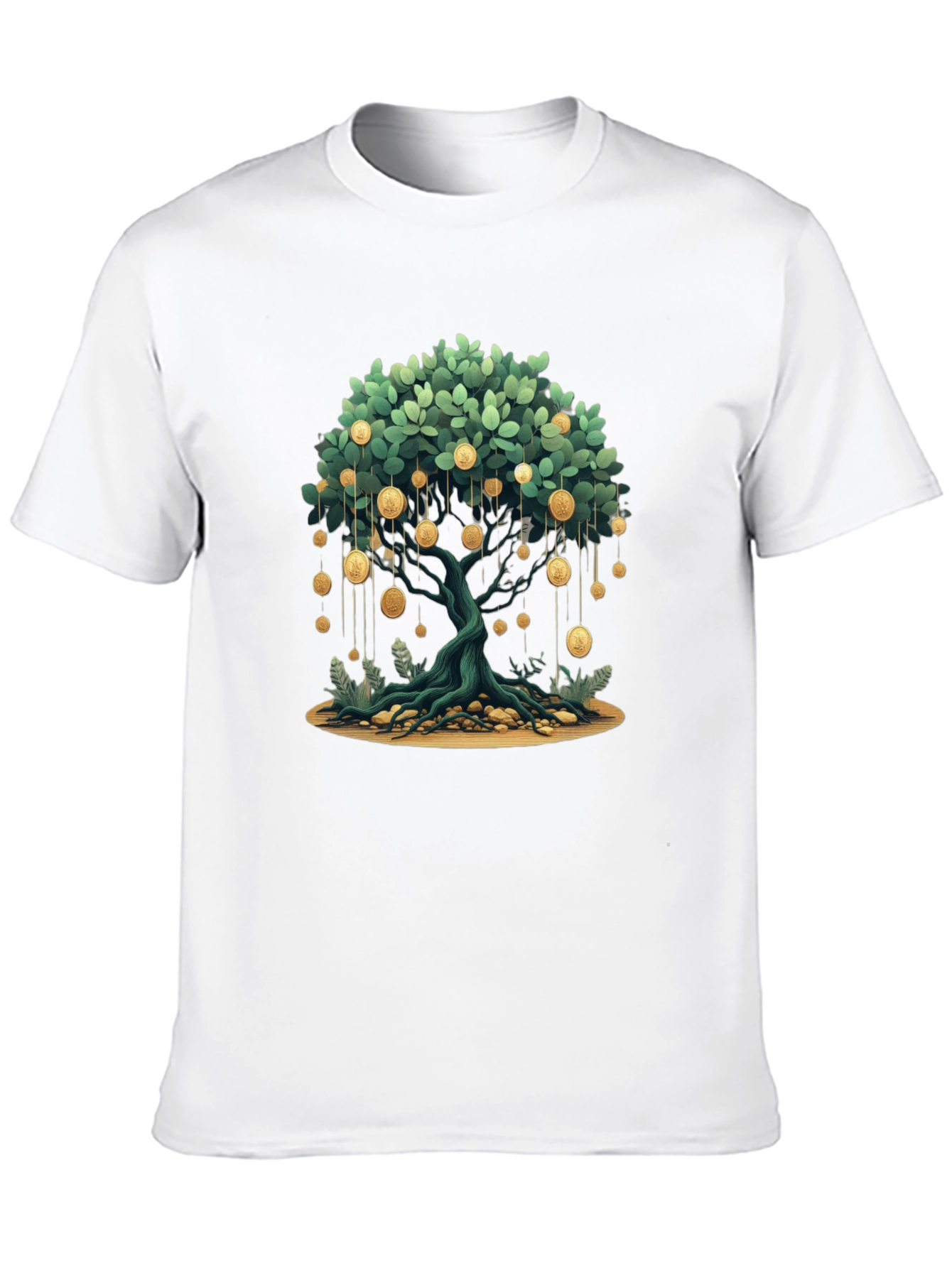 Money Tree Graphic Tee - Wealth & Growth