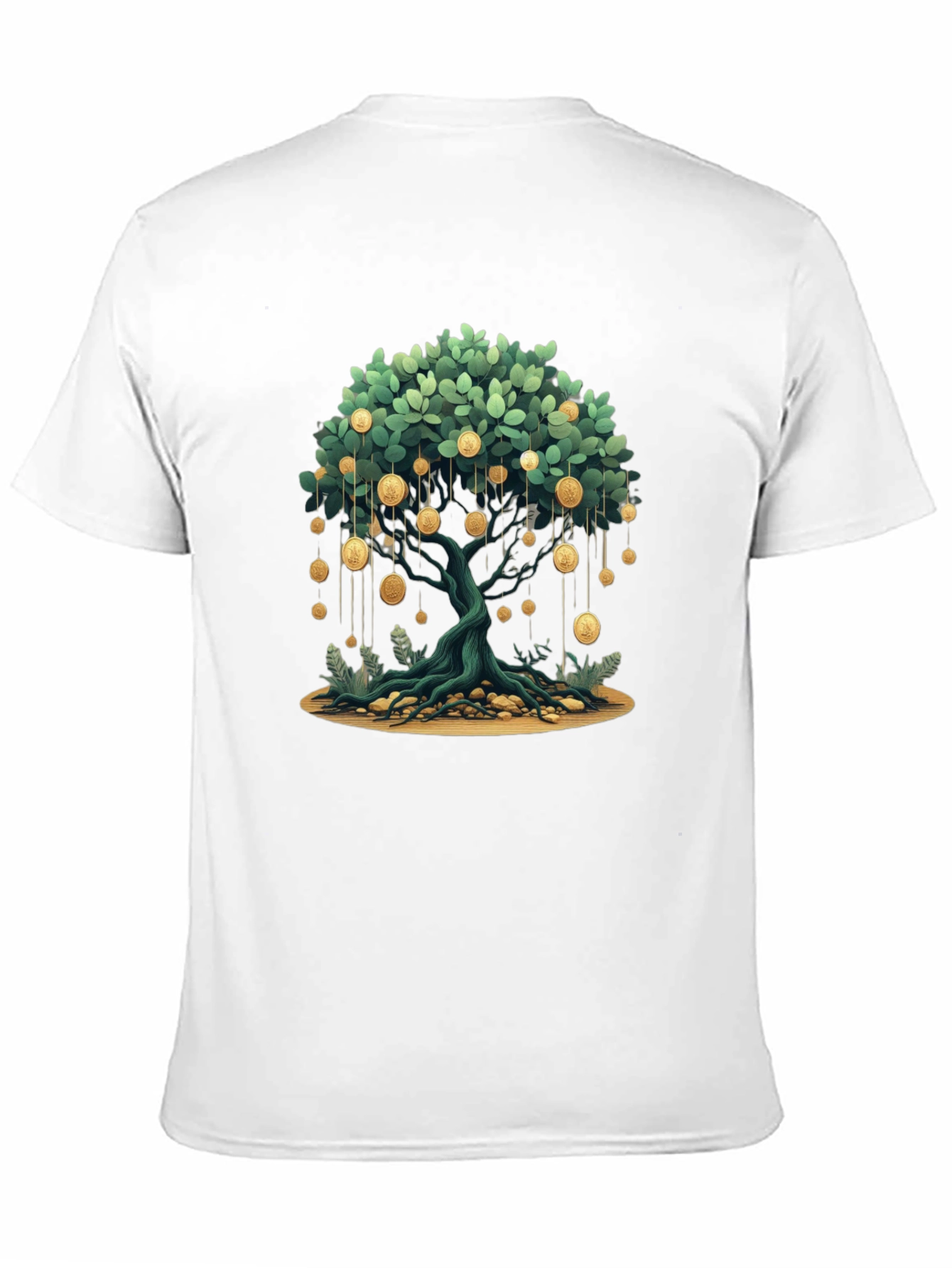 Money Tree Graphic Tee - Wealth & Growth