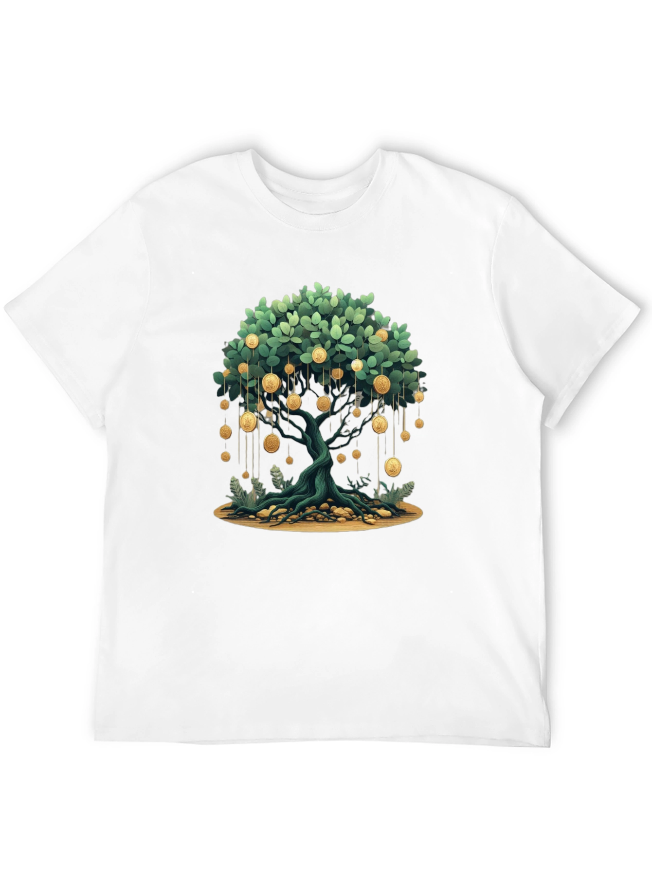 Money Tree Graphic Tee - Wealth & Growth
