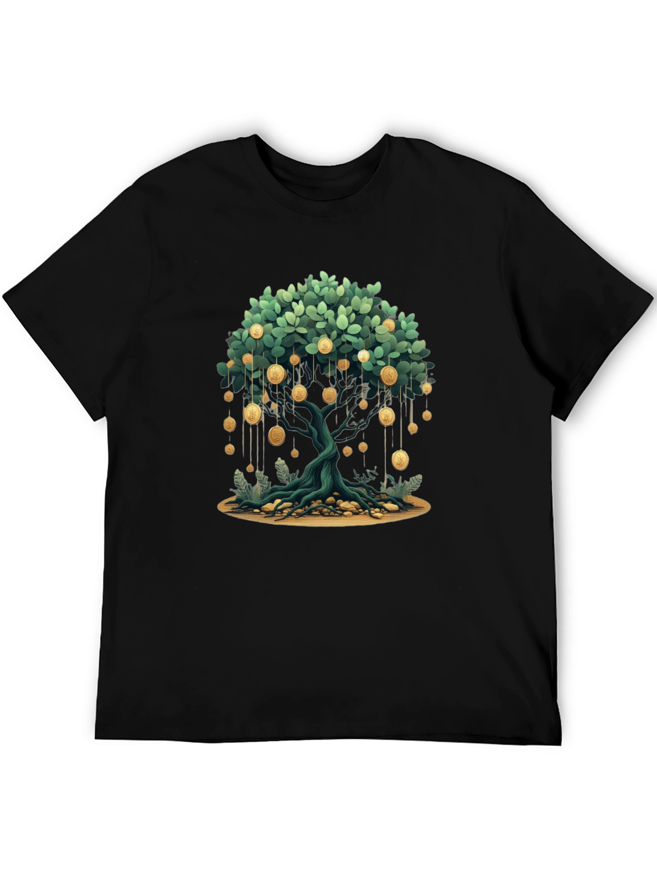 Money Tree Graphic Tee - Wealth & Growth