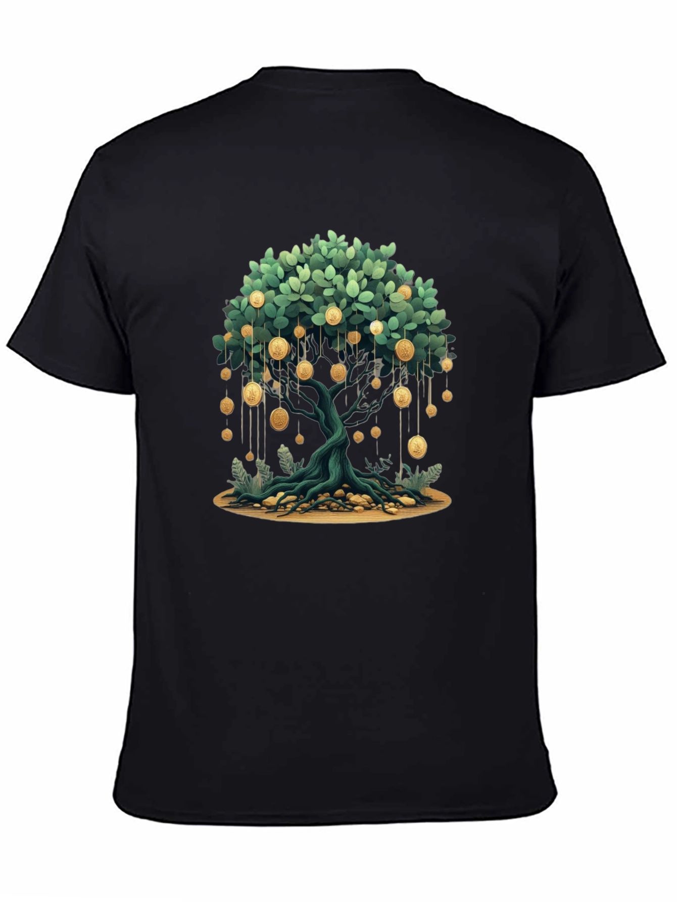 Money Tree Graphic Tee - Wealth & Growth