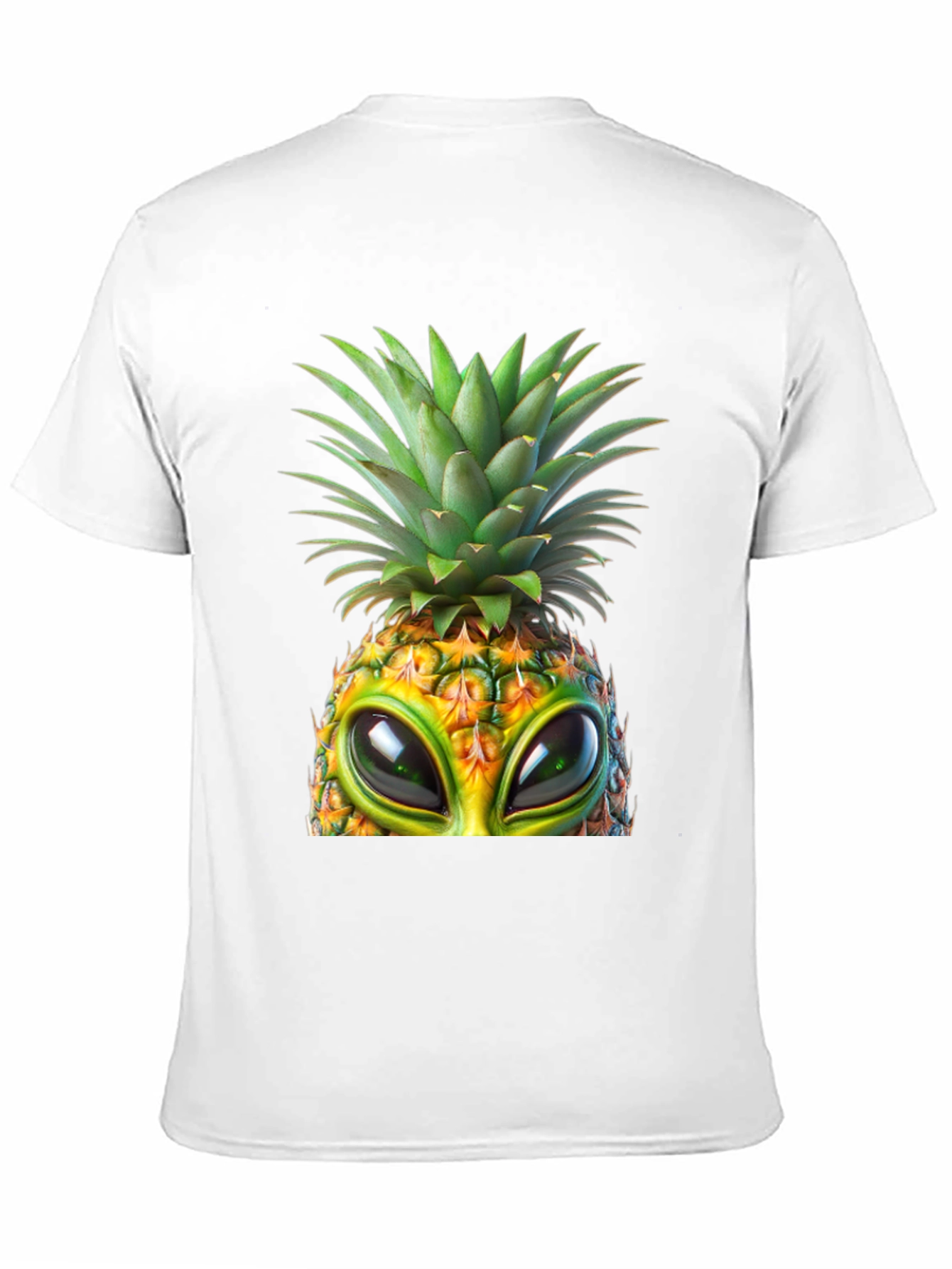 Alien Pineapple Graphic T-Shirt