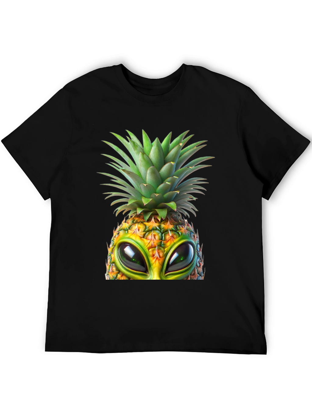 Alien Pineapple Graphic T-Shirt