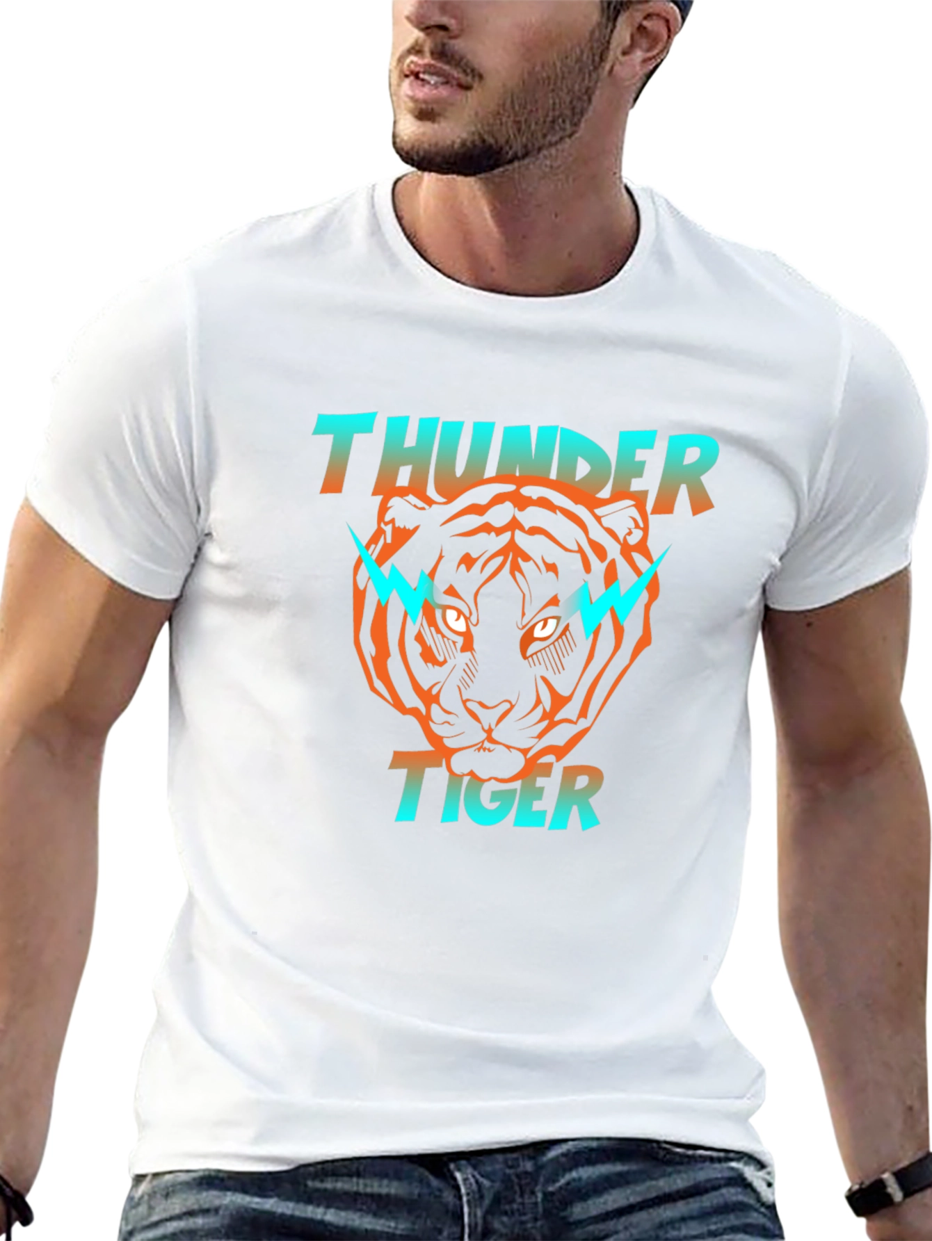 Thunder Tiger Graphic Tee - Bold Design Soft Fabric