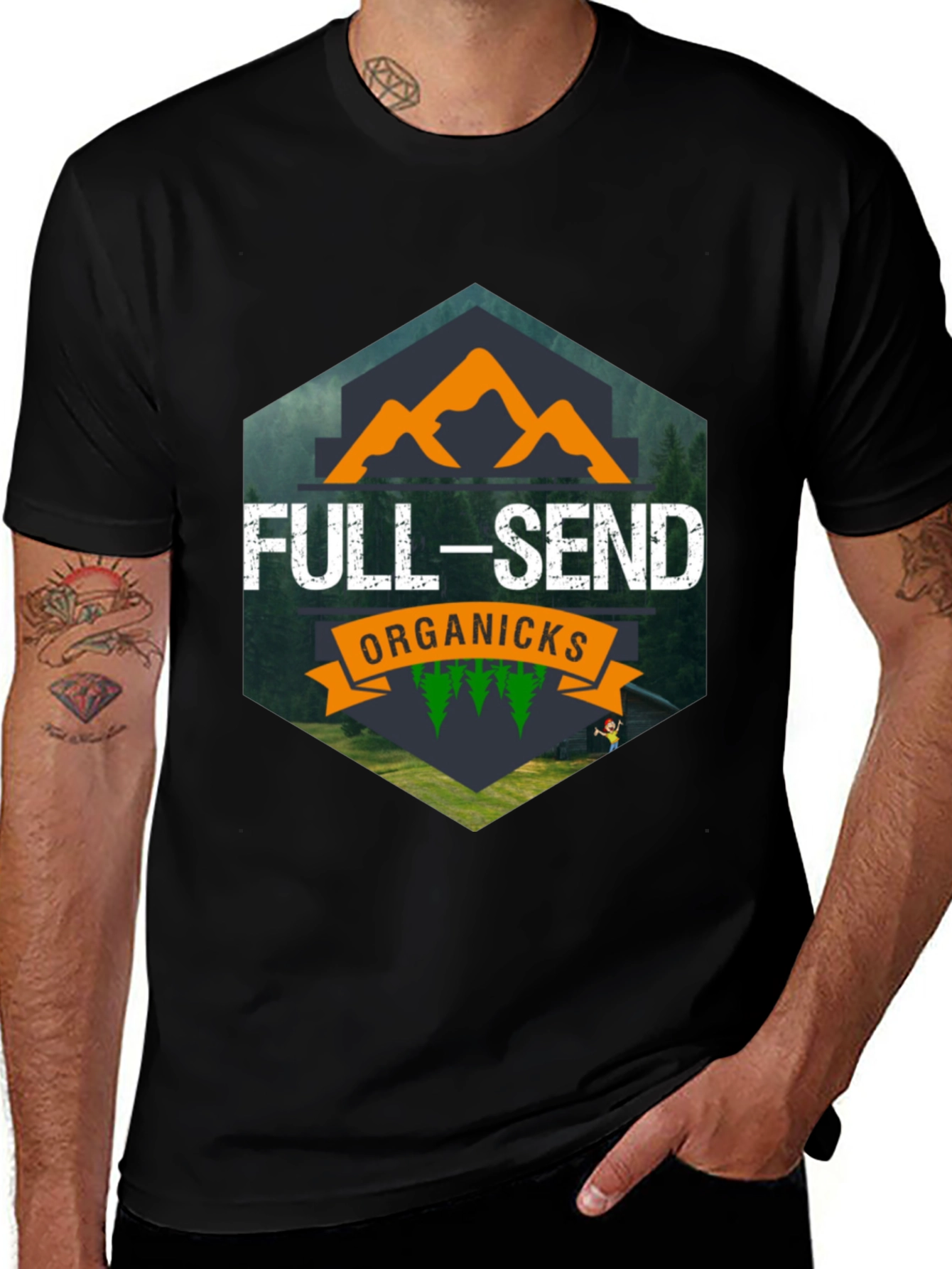 Full-Send Organicks Graphic Tee