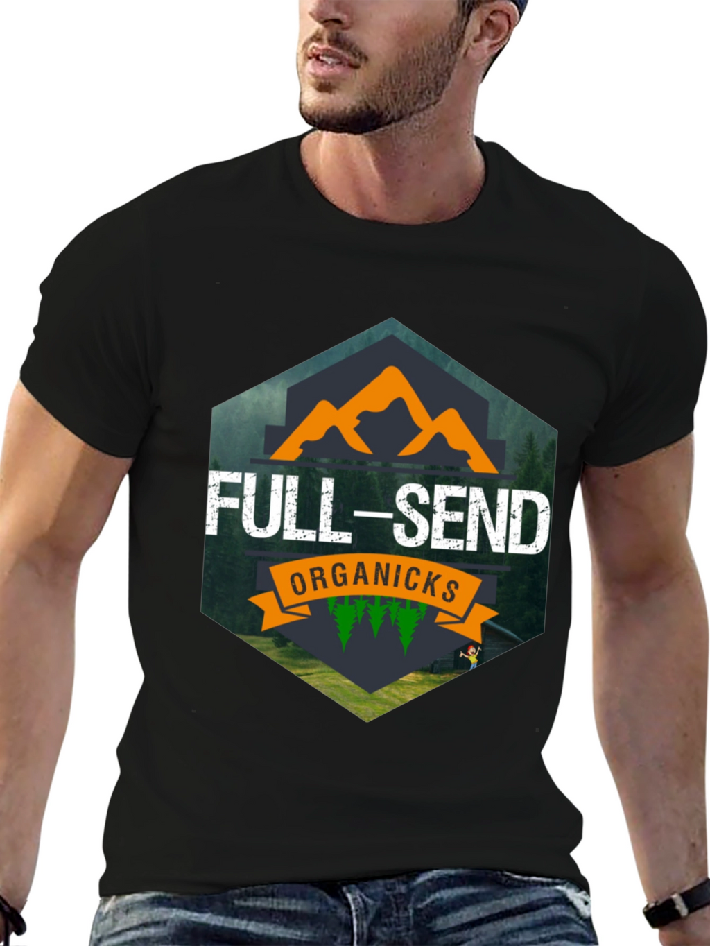 Full-Send Organicks Graphic Tee