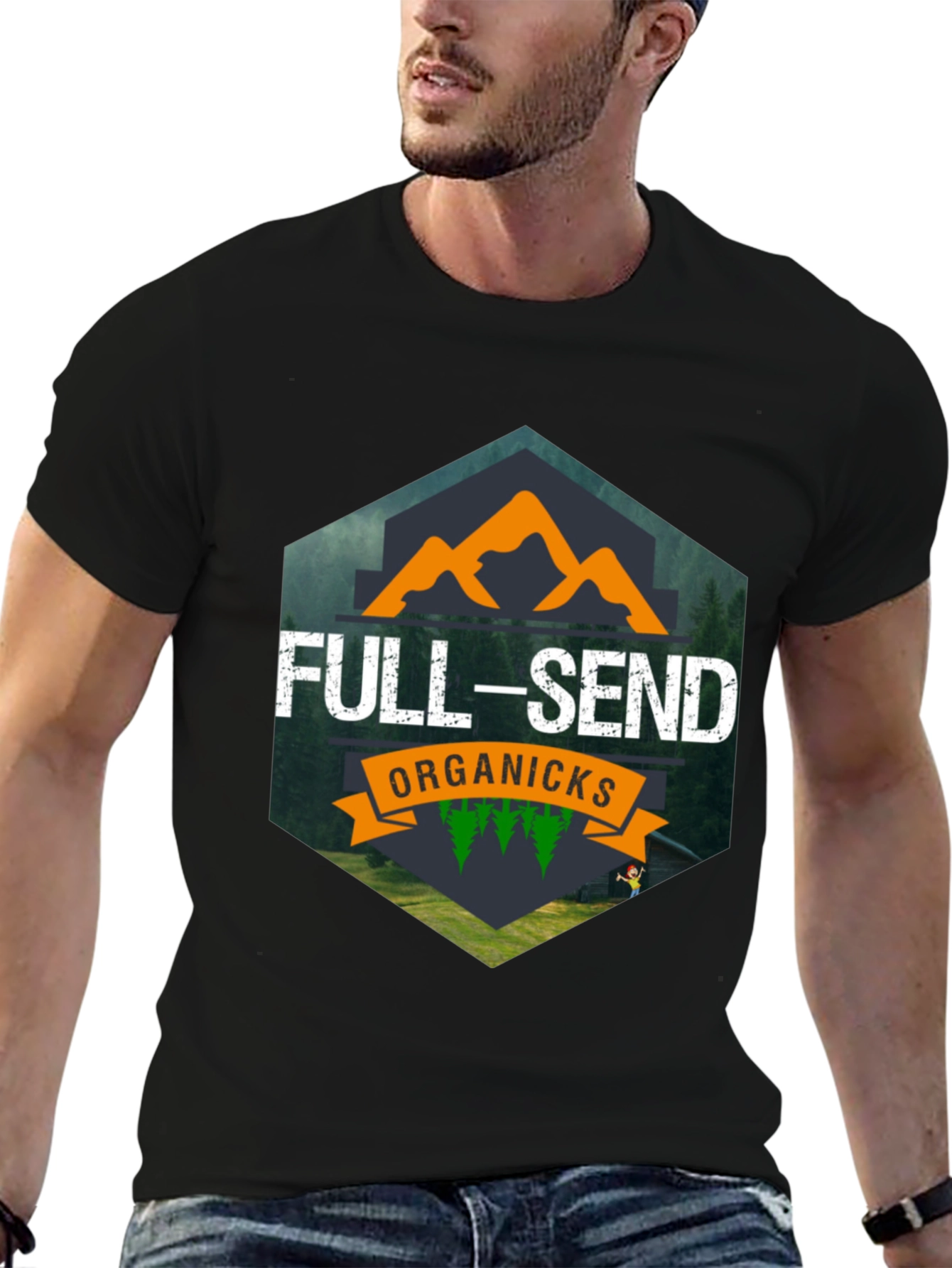 Full-Send Organicks Graphic Tee